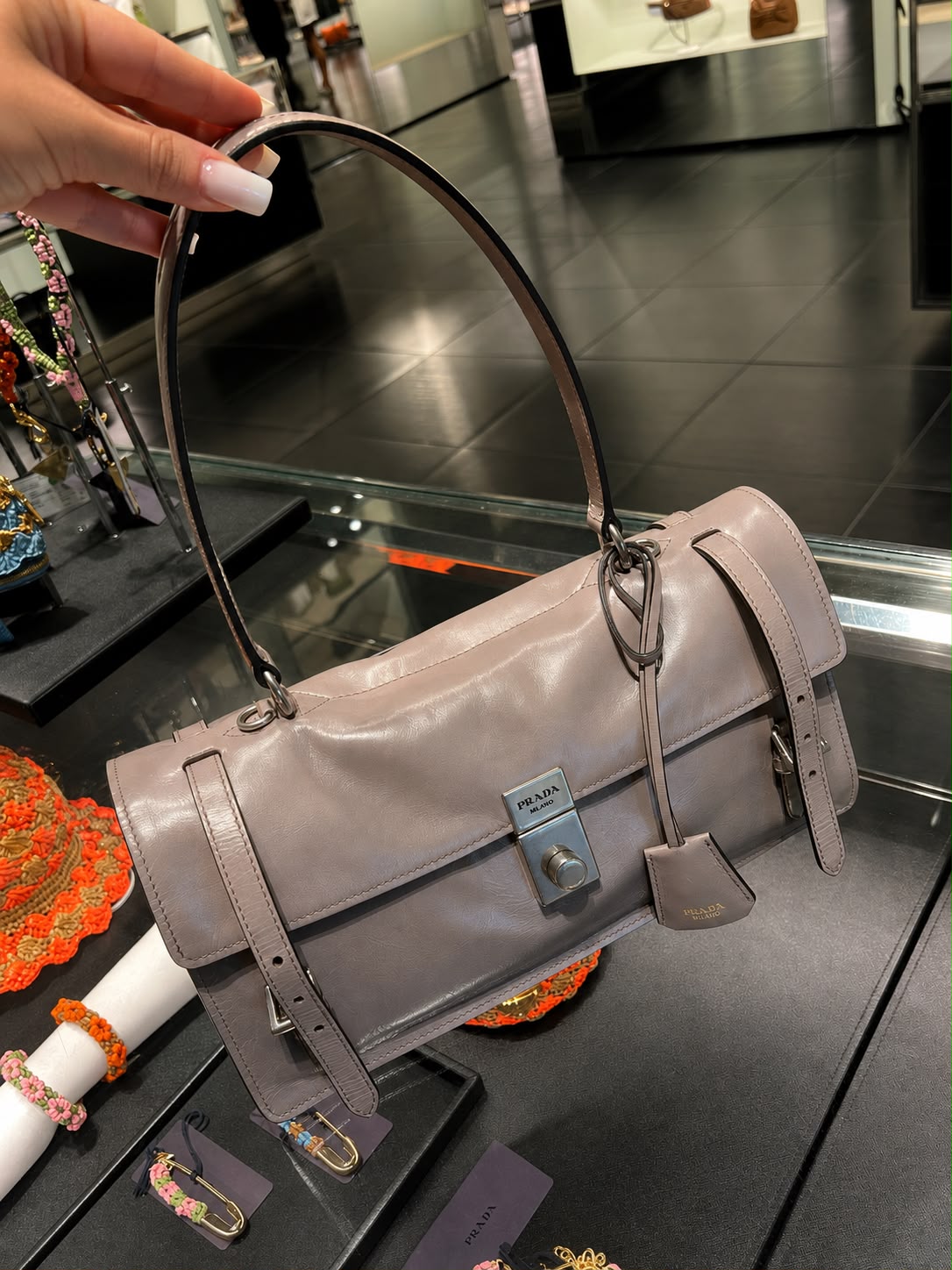 Soft Leather Shoulder Bag