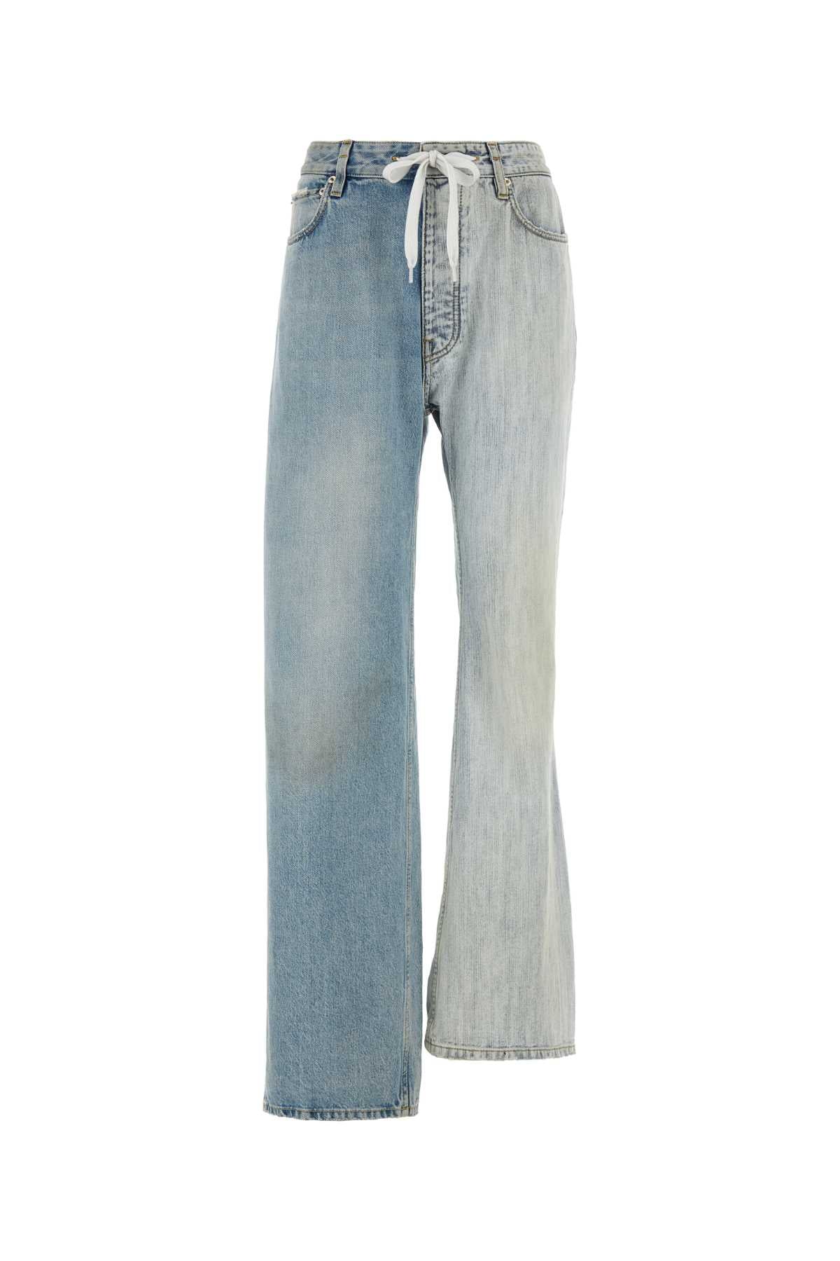 BALENCIAGA FIFTY-FIFTY PANTS For Women Exterior: 100% Cotton