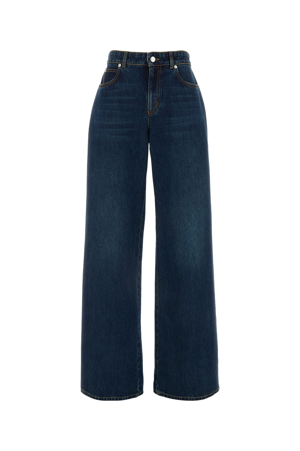 ALEXANDER MCQUEEN DENIM TROUSERS*3 For Women 