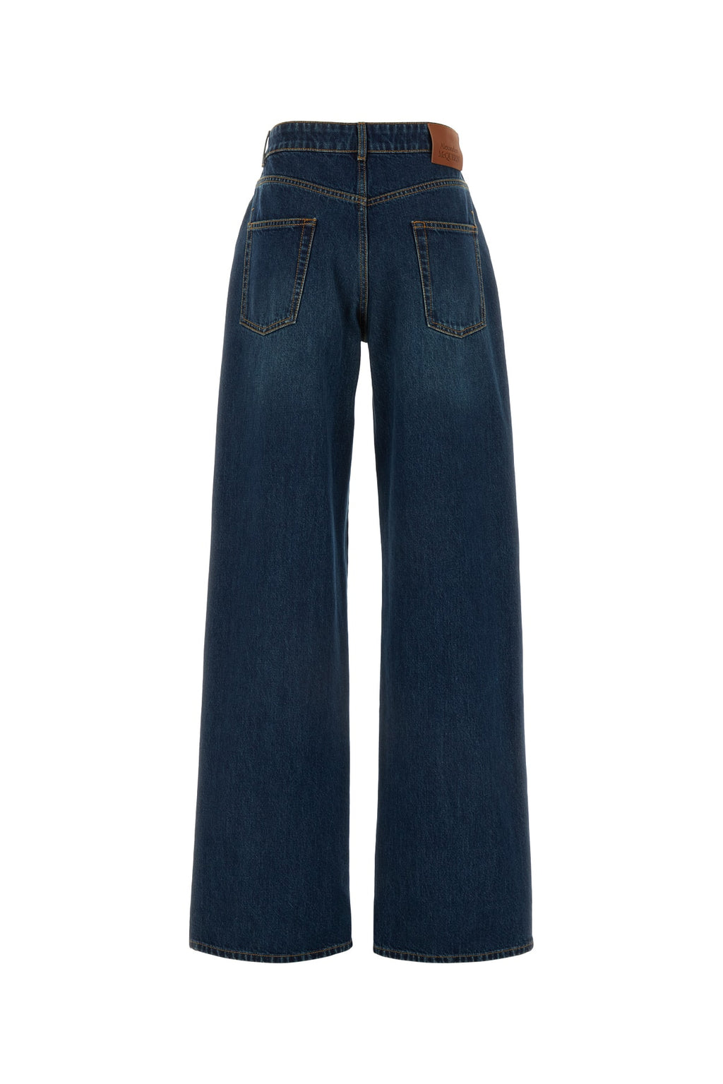ALEXANDER MCQUEEN DENIM TROUSERS*3 For Women 