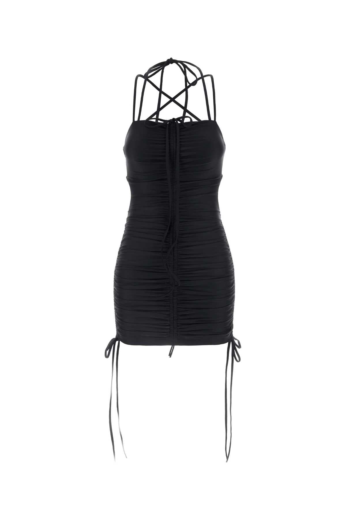 BALENCIAGA MINI DRESS For Women Exterior: 80% Nylon 20% Elastane