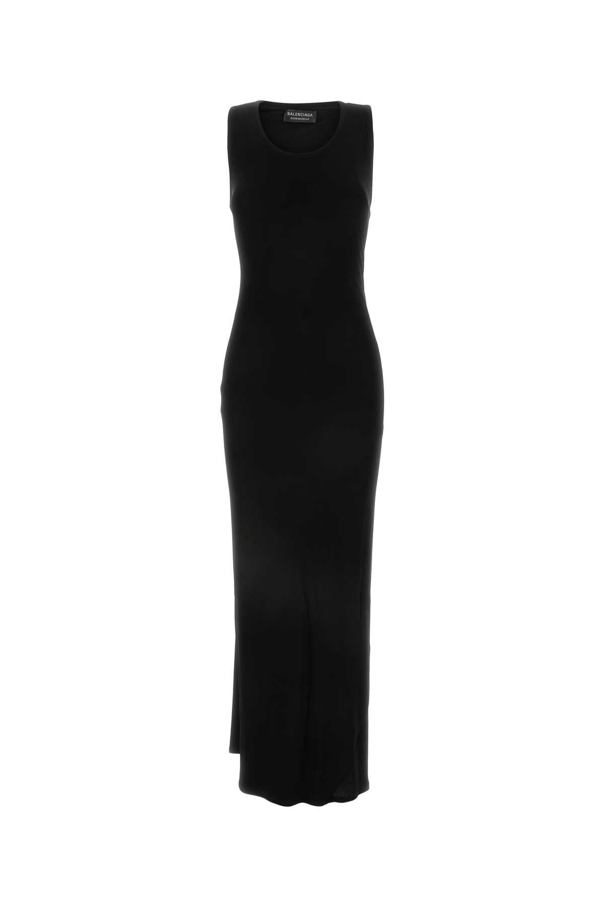 BALENCIAGA CB TANK TOP GOWN For Women Exterior: 96% Viscose 4% Elastane Lining: 96% Viscose 4% Elastane