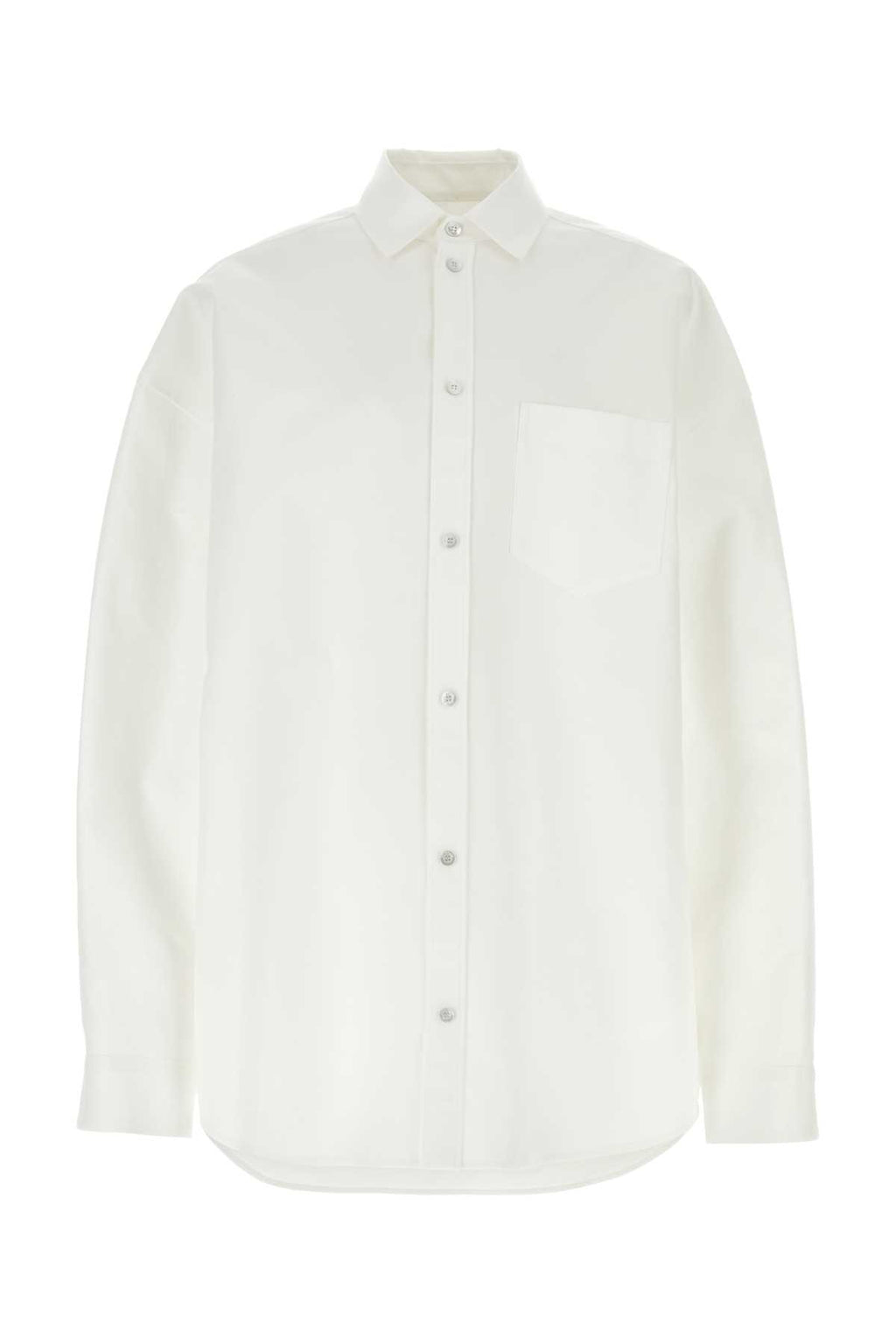 BALENCIAGA OUTERWEAR SHIRT For Women Exterior: 100% Cotton