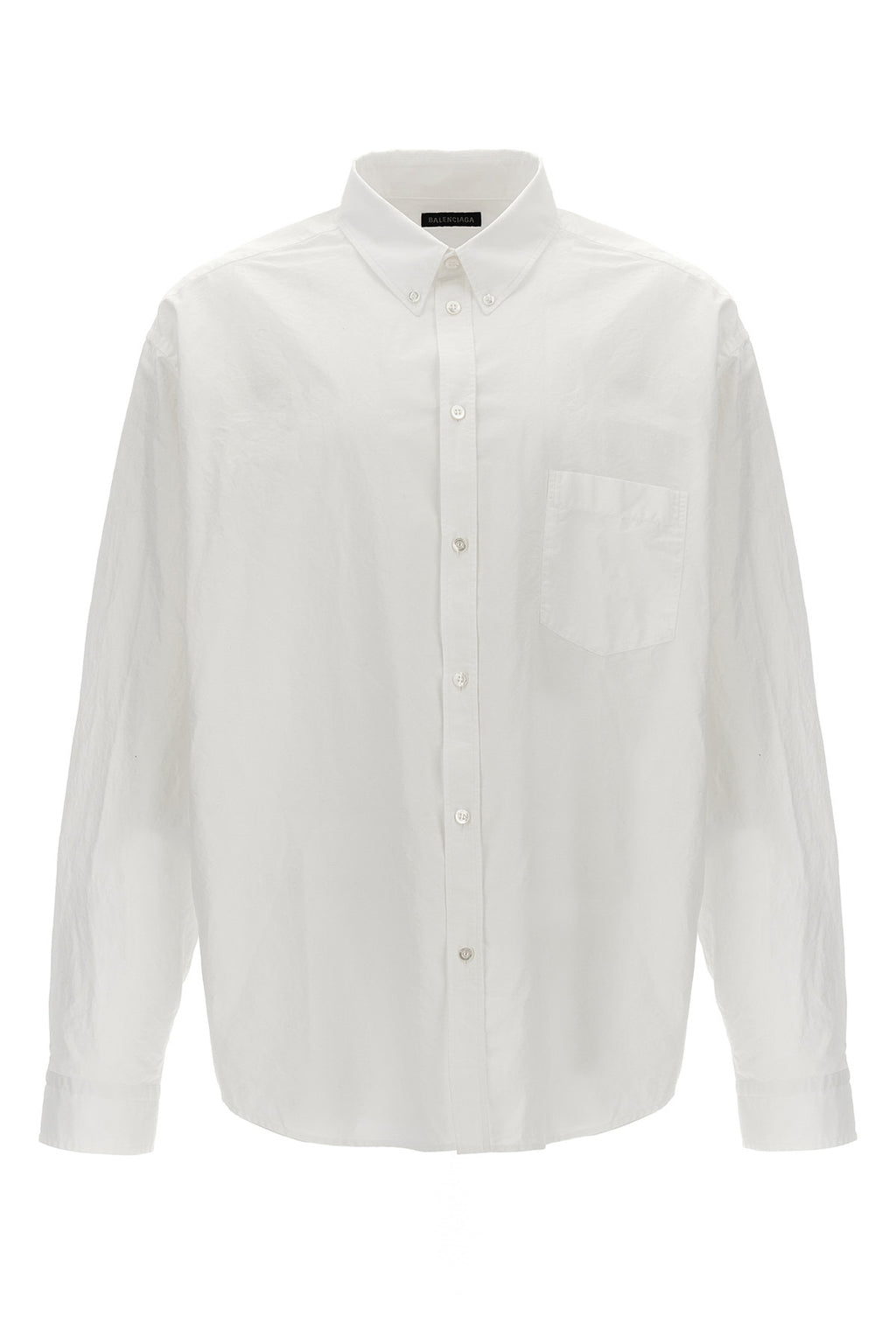 BALENCIAGA Logo print shirt For Men 100% cotton