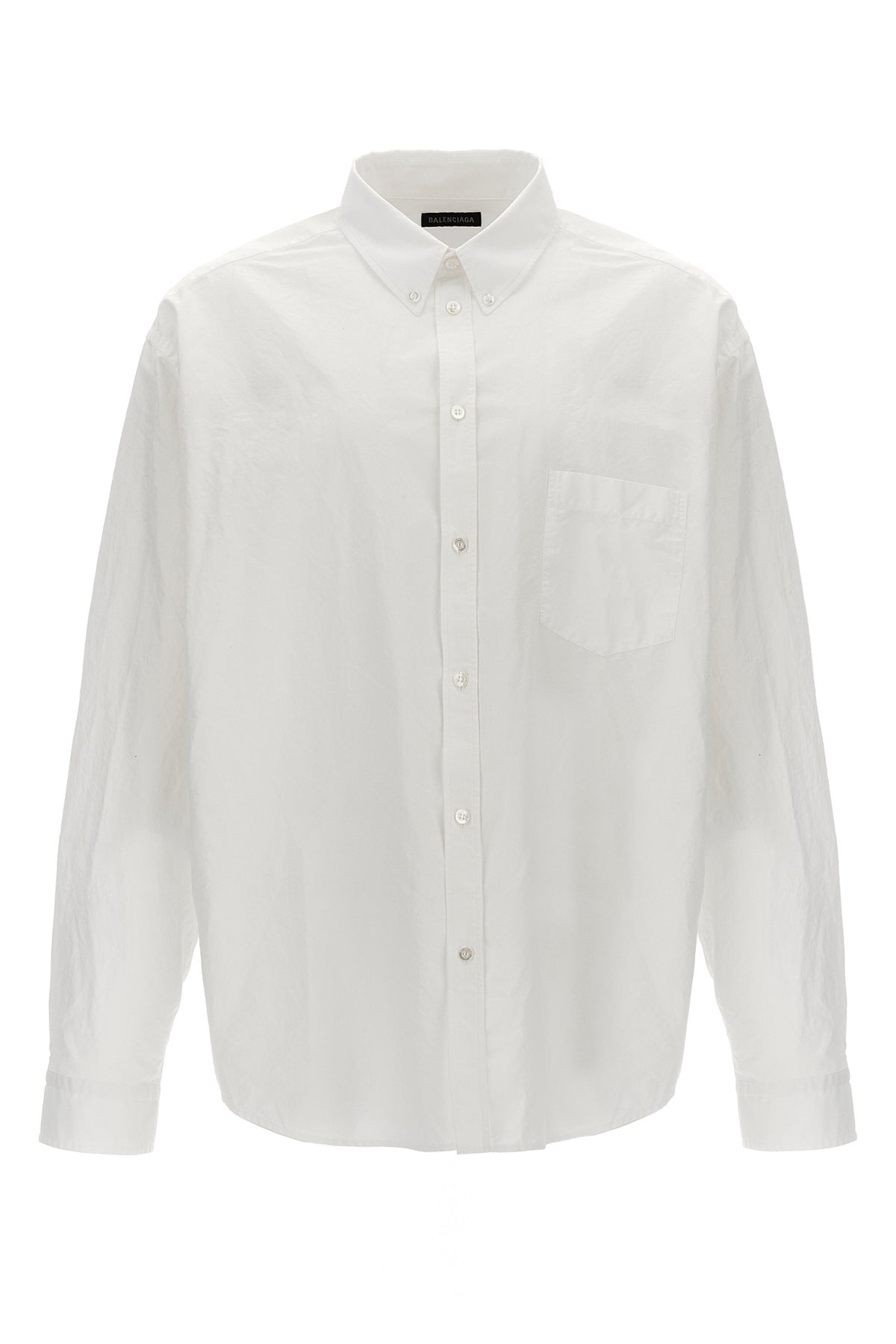 BALENCIAGA Logo print shirt For Men 100% cotton