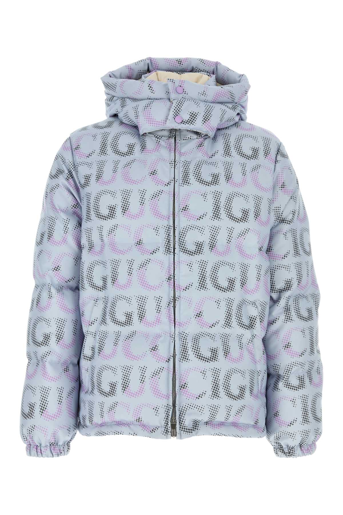 GUCCI SPW DOWN JACKET For Men Exteiror: 100% Polyester Lining: 100% Polyester Padding: 90% Down 10% Feather