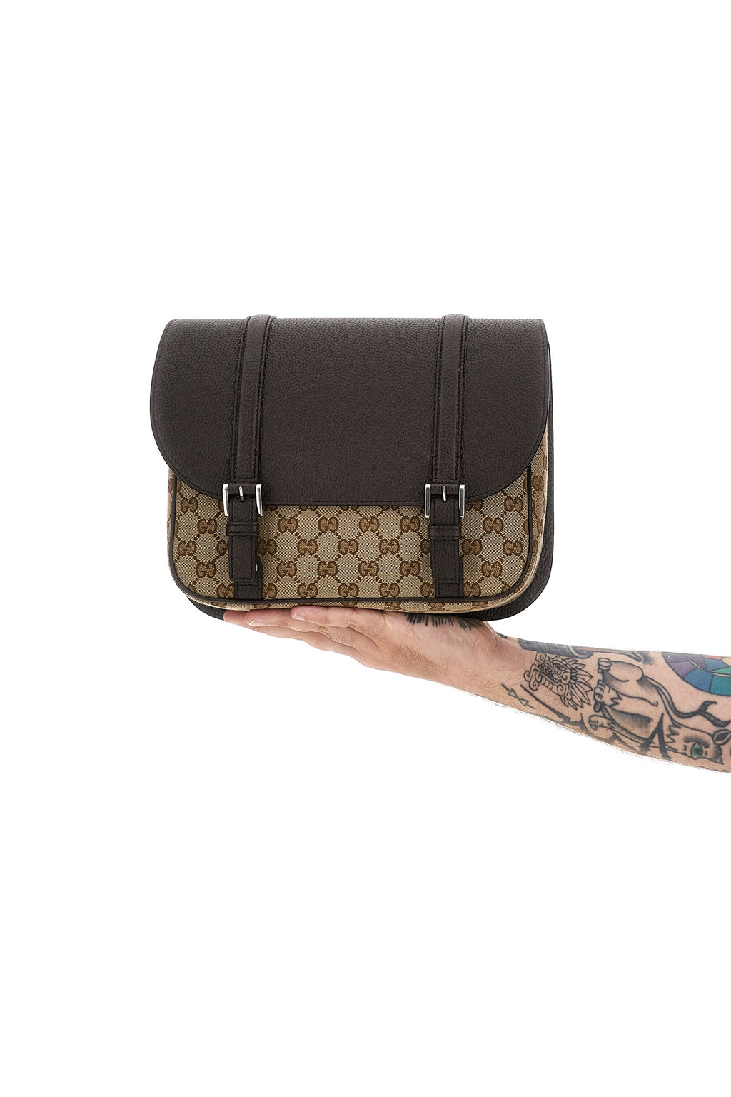 GUCCI 'GG' crossbody bag For Men 65% polyester 18% cotton 17% polyamide