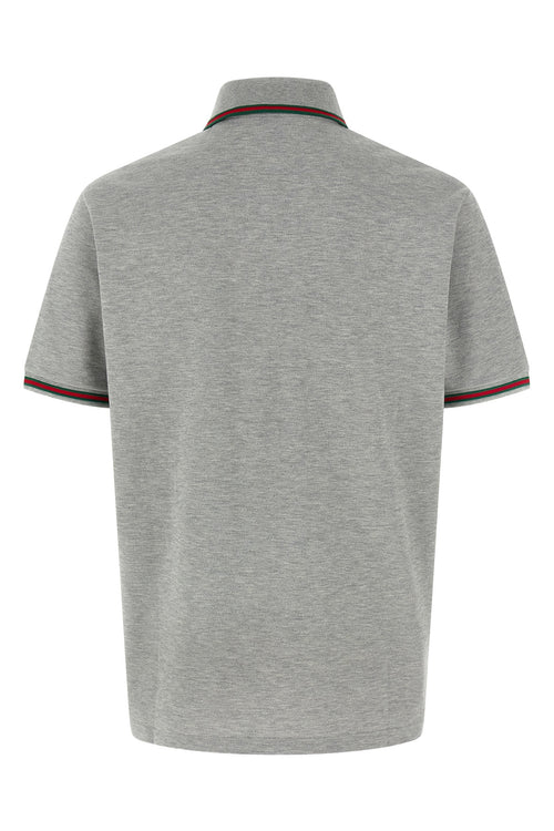 GUCCI 'Nastro Web' polo shirt For Men 100% cotton