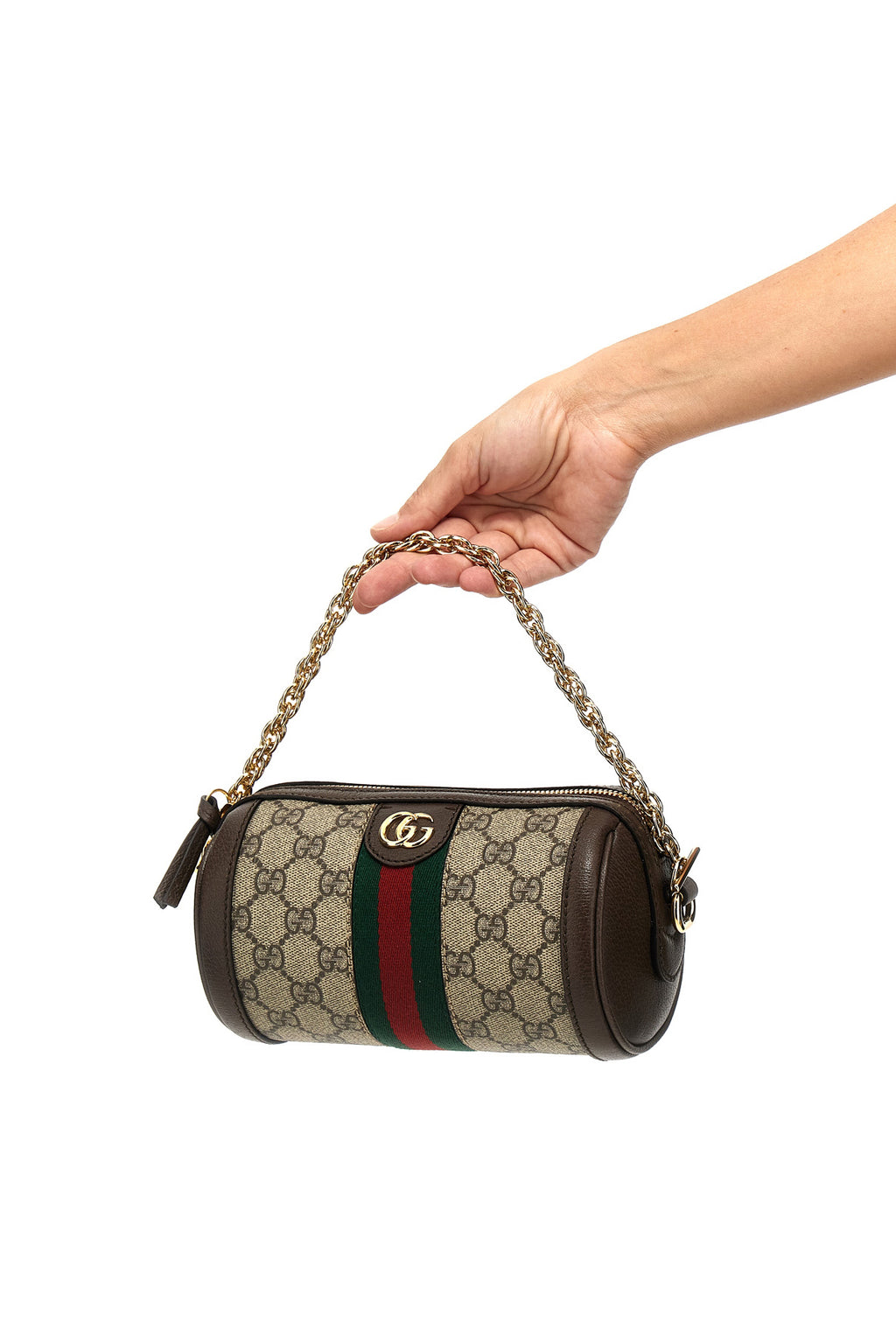 GUCCI 'Ophidia' mini shoulder bag For Women 60% polyurethane 20% cotton 20% polyester