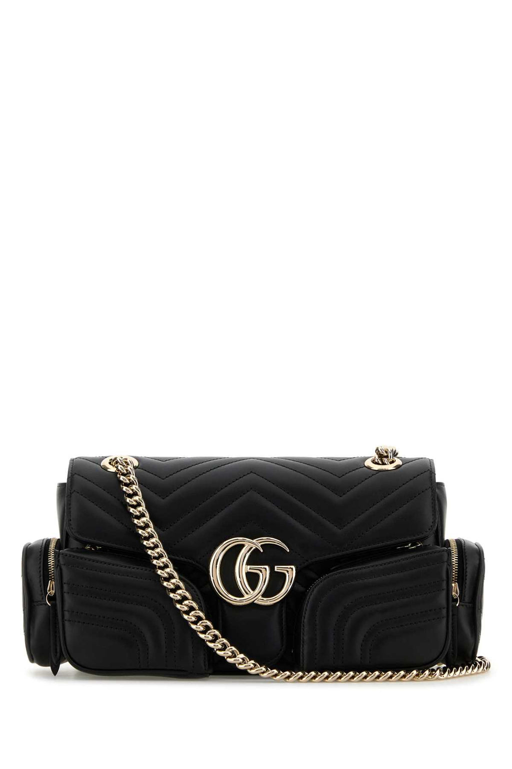 GUCCI HANDBAG GG MARMONT 2 For Women Exterior: 100% Leather Interior: 100% Leather Finishing: Platinum