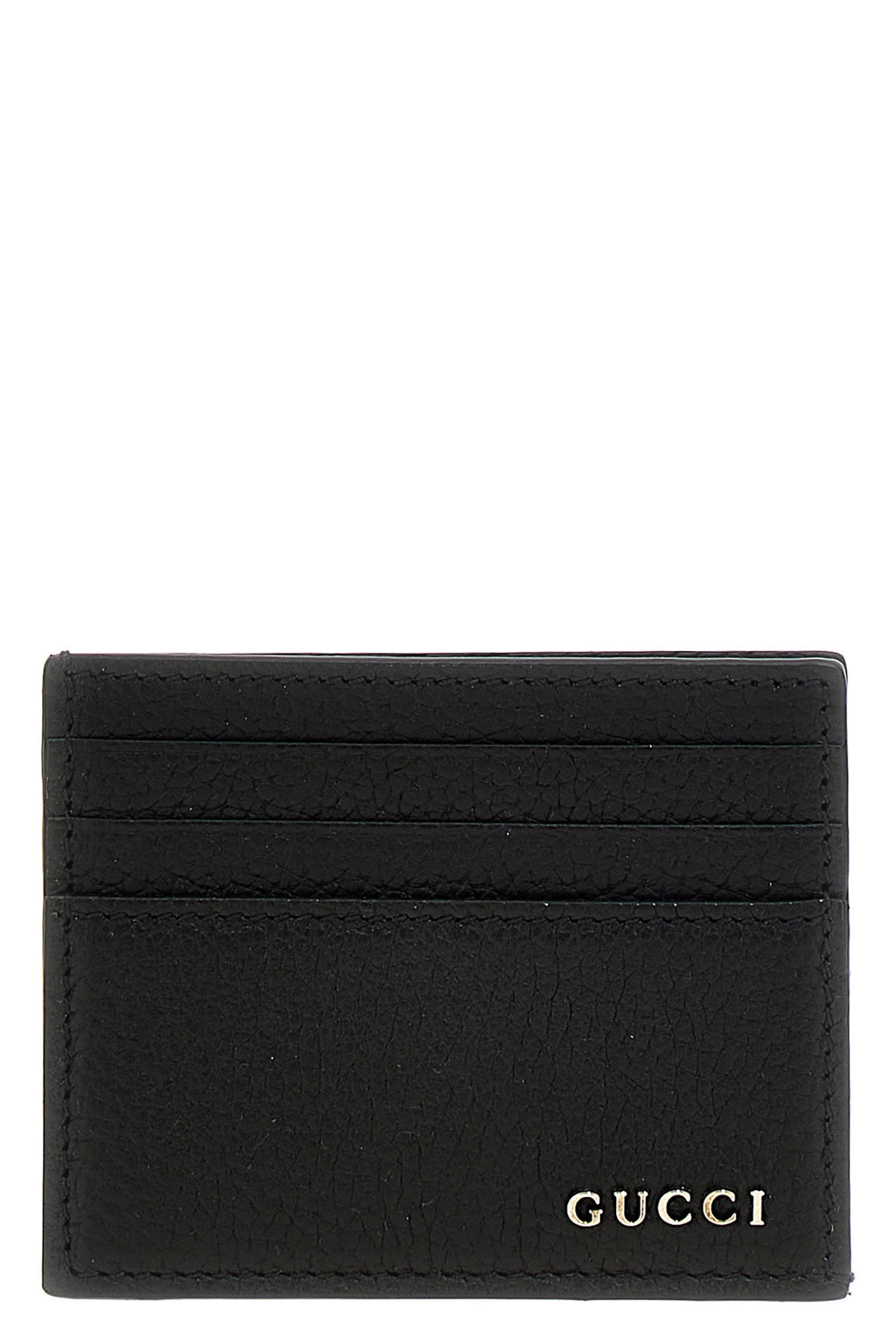 GUCCI Logo card holder For Men 100% calf leather (bos taurus)