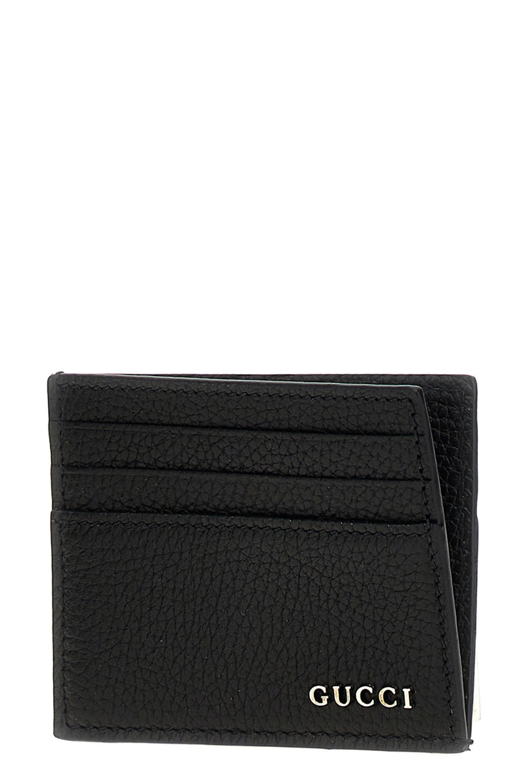 GUCCI Logo card holder For Men 100% calf leather (bos taurus)