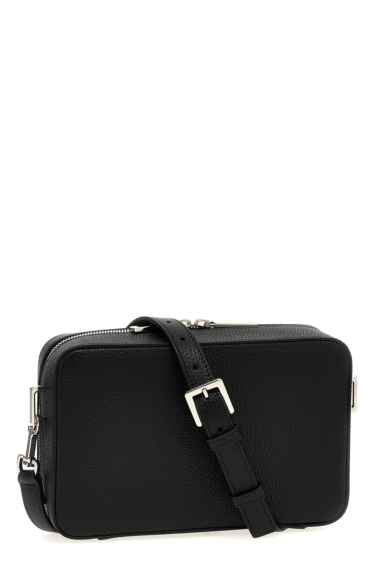 GUCCI Logo leather shoulder strap For Men 100% calfskin leather (Bos Taurus)