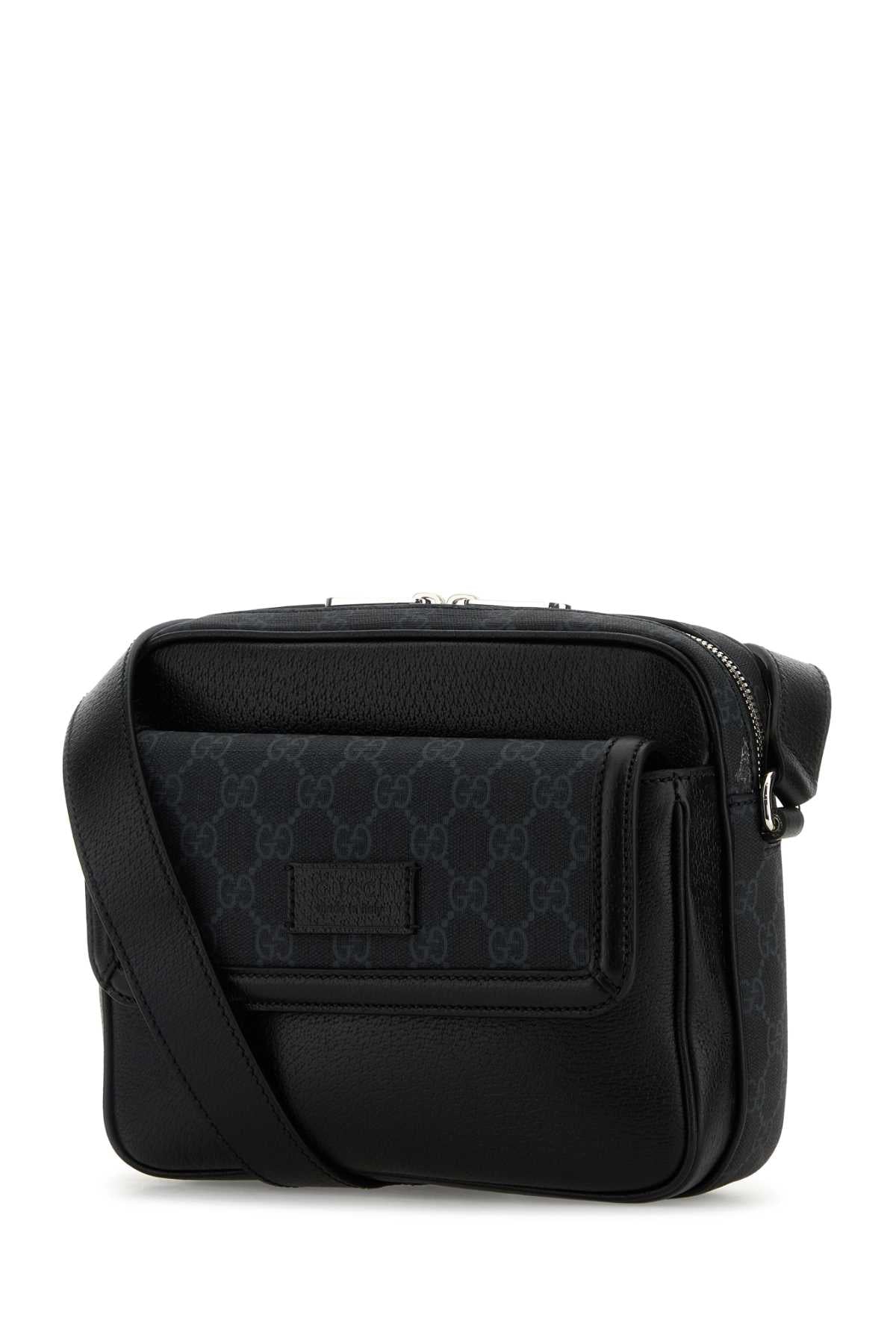 GUCCI MENS BAGS For Men Exterior: 100% Leather 100% Fabric Lining: 100% Fabric Finishing: Silver metal