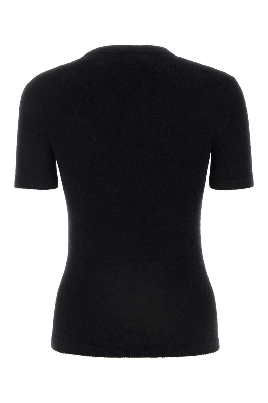 BALENCIAGA FITTED T-SHIRT For Women Exterior: 55% Nylon 45% Cotton