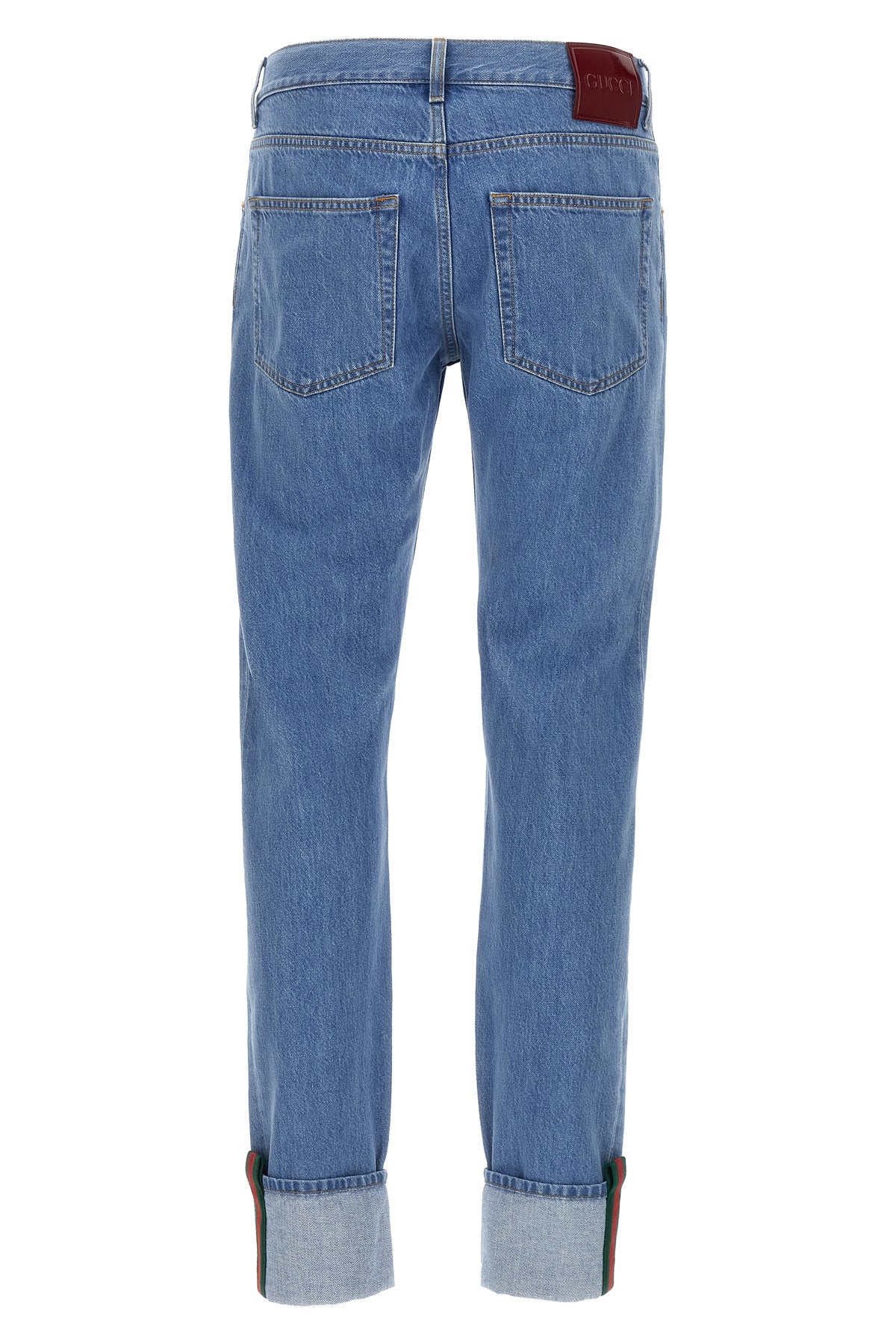 gucci Turn up jeans
