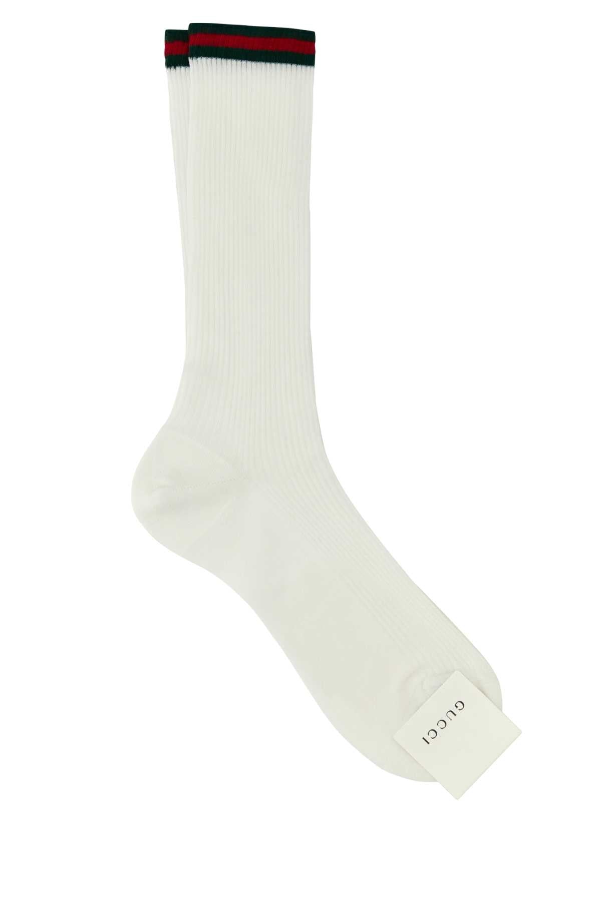 GUCCI SOCKS WEISS WEB CO PA For UNISEX Exterior: 75% Cotton 25% Nylon