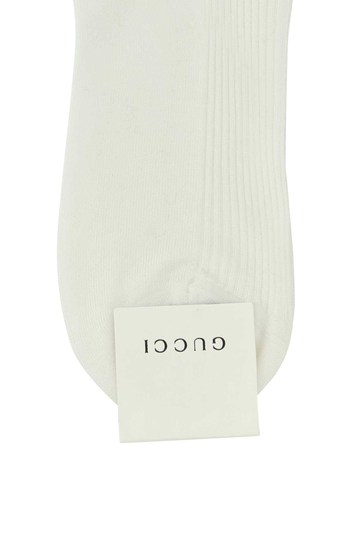 GUCCI SOCKS WEISS WEB CO PA For UNISEX Exterior: 75% Cotton 25% Nylon