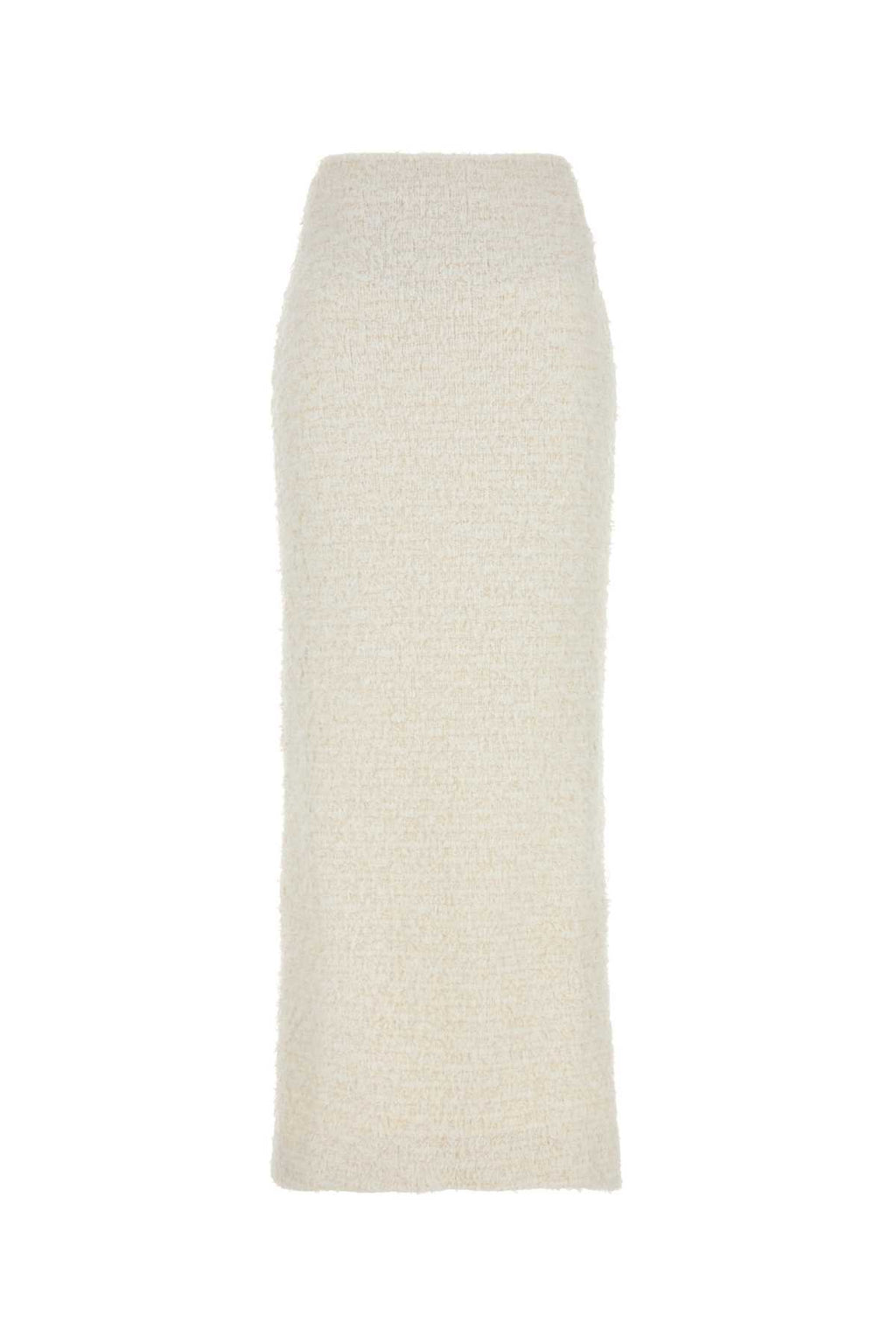 BALENCIAGA MAXI SKIRT For Women Exterior: 73% Cotton 24% Nylon 2% Viscose 1% Elastane Lining: 87% Polyester 13% Elastane