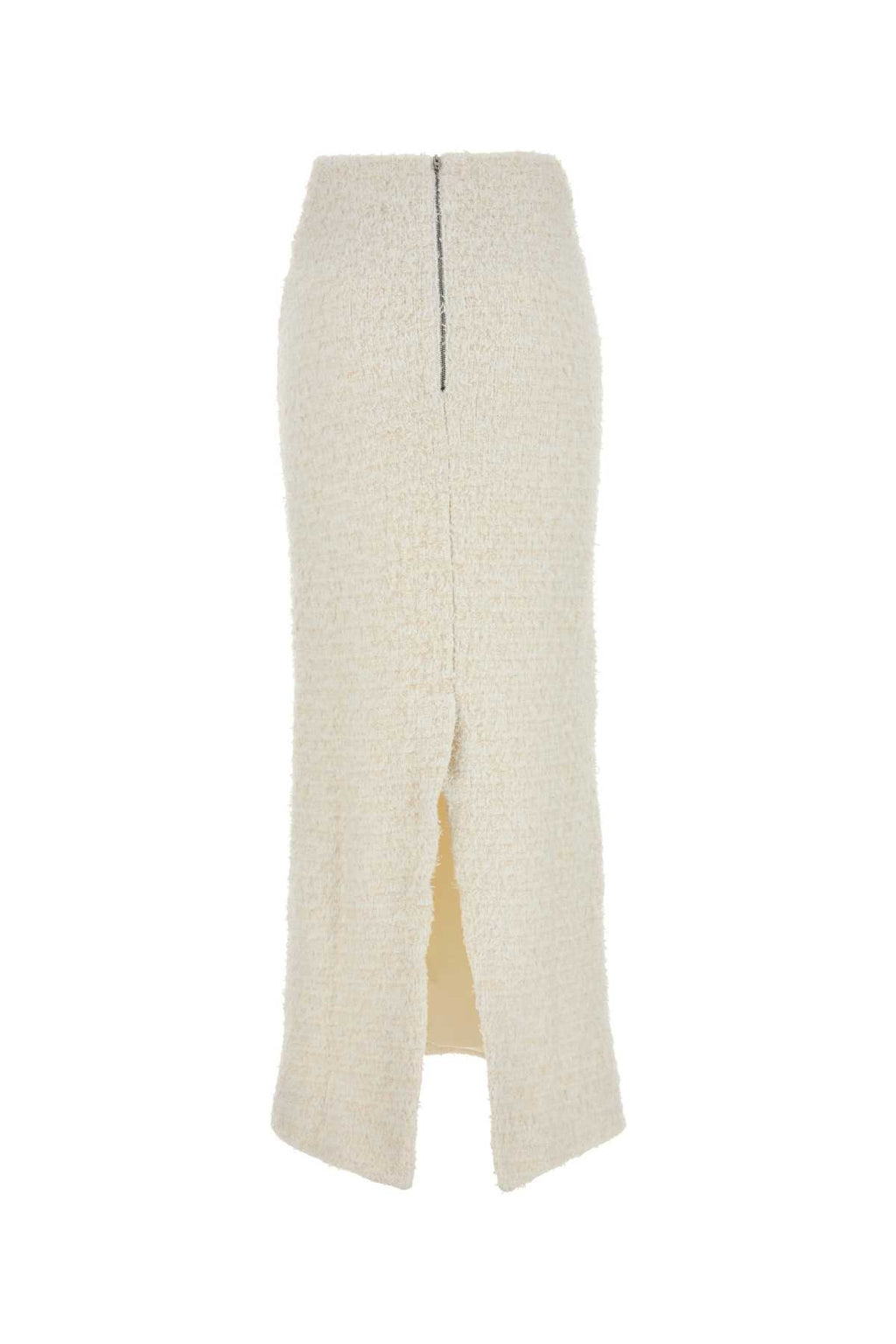 BALENCIAGA MAXI SKIRT For Women Exterior: 73% Cotton 24% Nylon 2% Viscose 1% Elastane Lining: 87% Polyester 13% Elastane