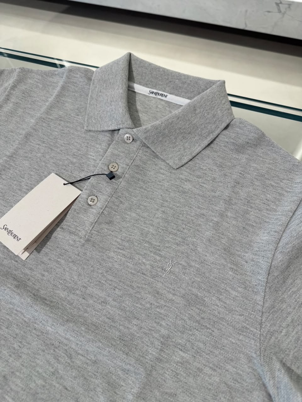 Polo Shirt in Piqué Cotton