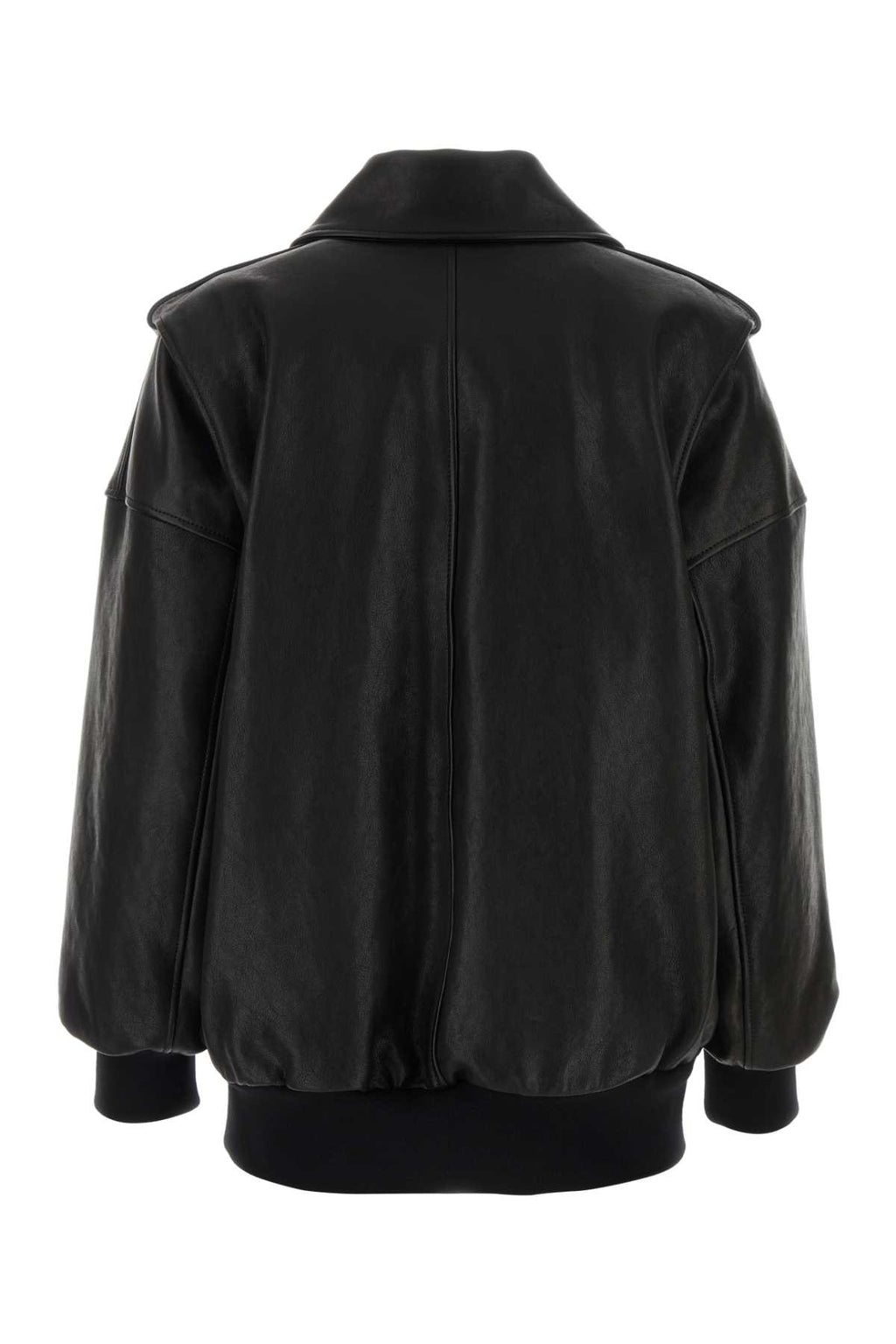 ALEXANDER MCQUEEN OVERSIZ AVIATOR LTH For Women Exterior: 100% Lamb Lining: 100% Cupro