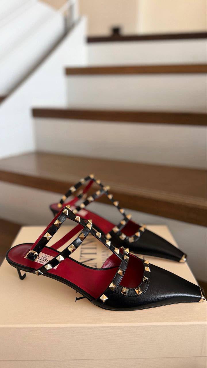 Rockstud Slingback Pump