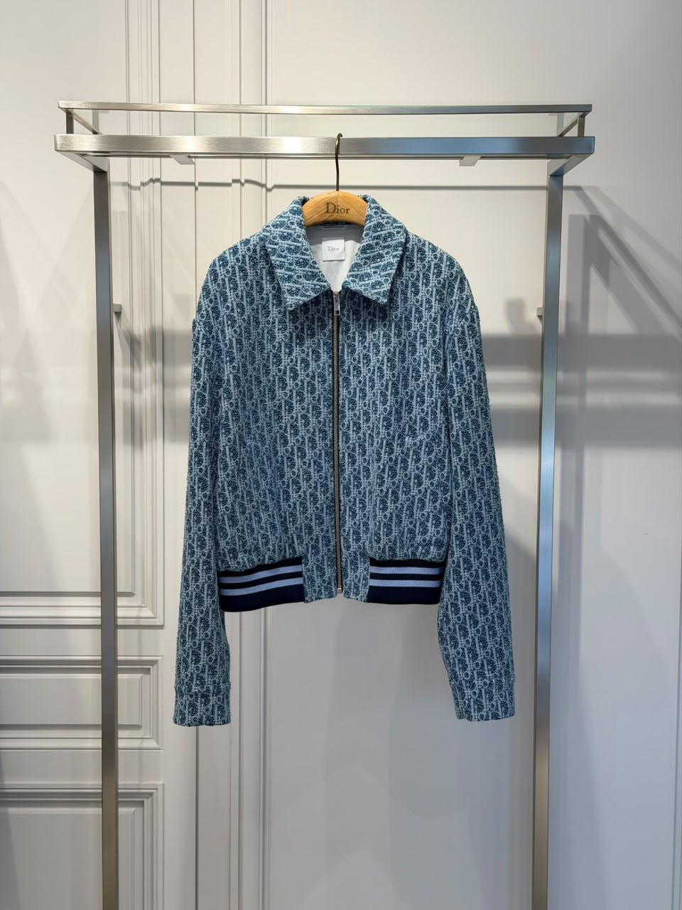 Oblique Technical Jacquard Blouson
