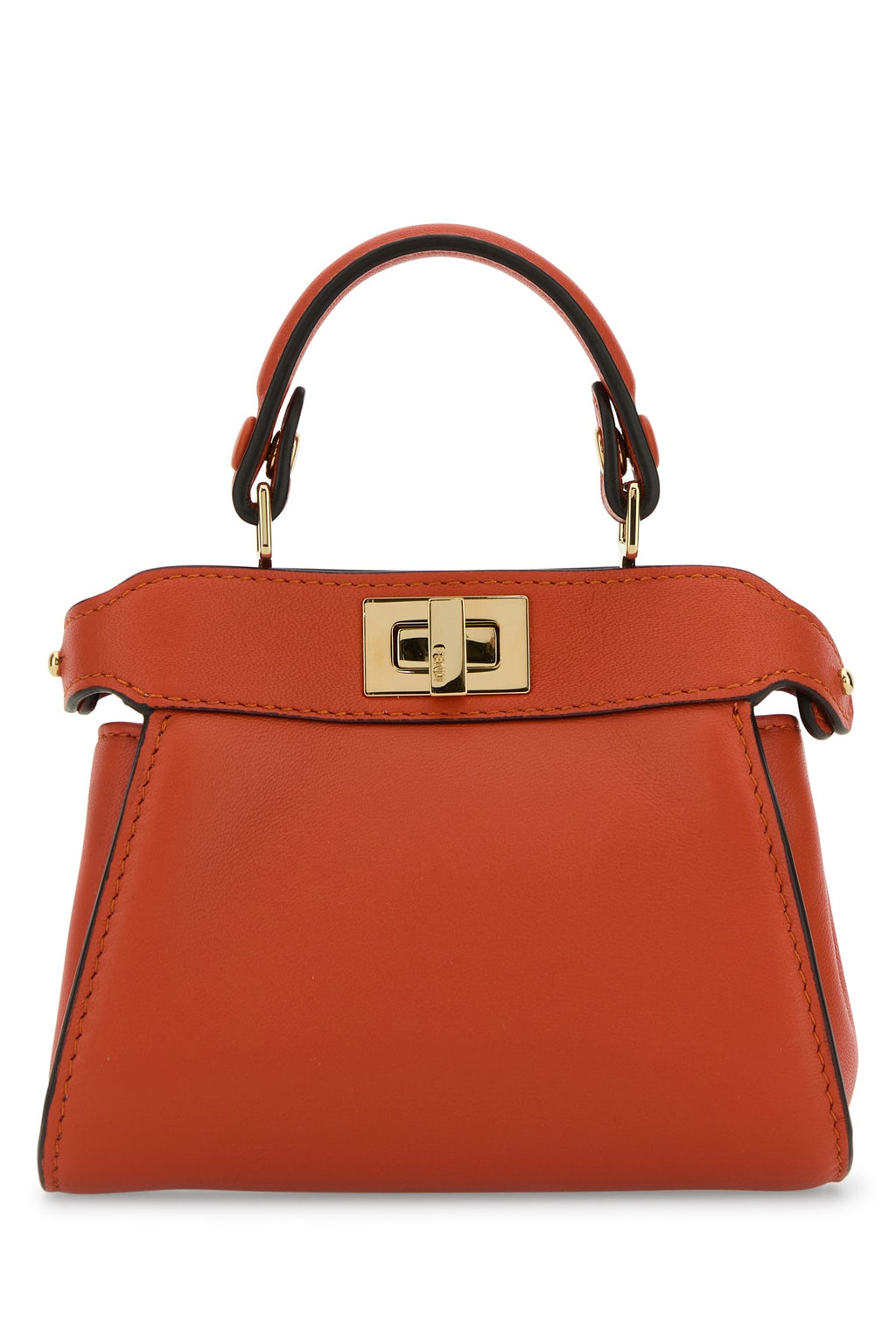 FENDI NANO PEEKABOO NAPPA SHINY For Women 100% LEATHER