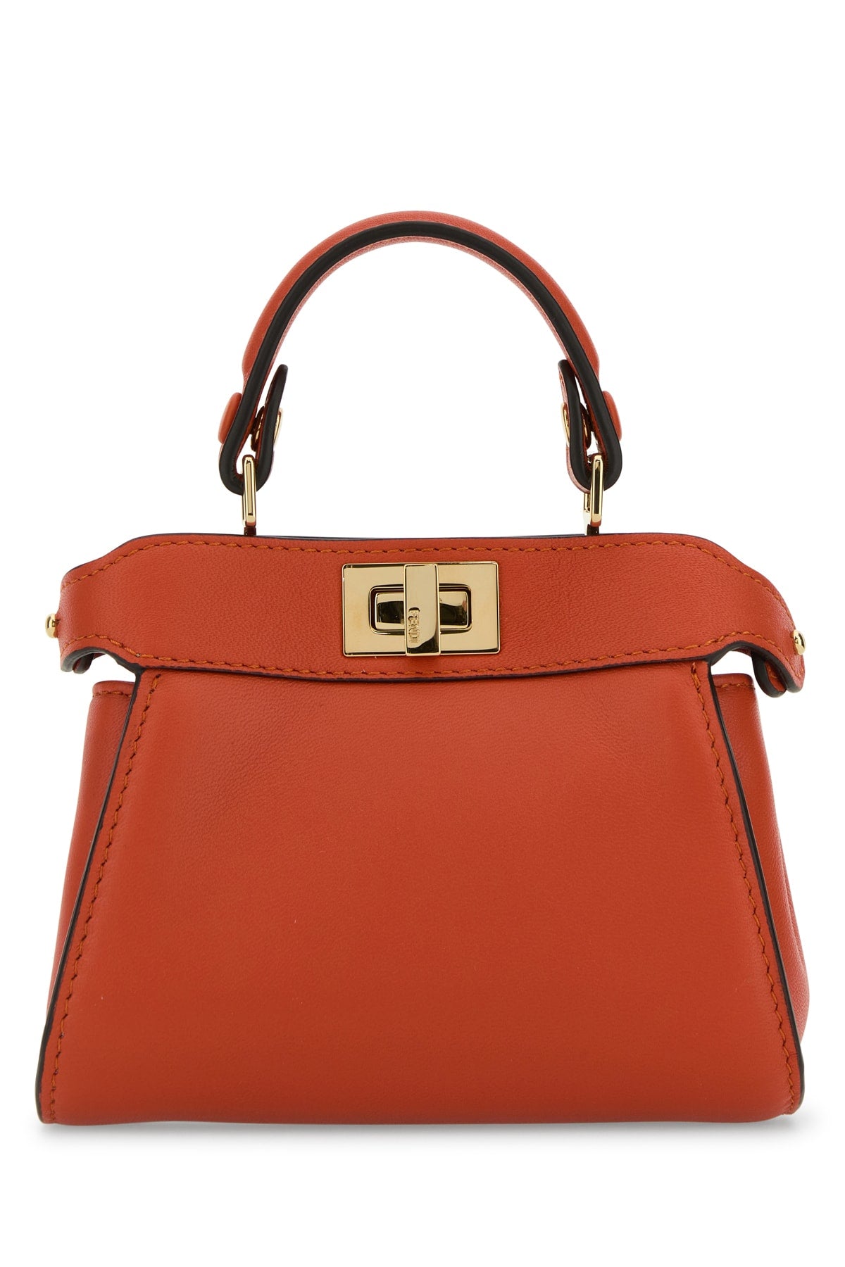 FENDI NANO PEEKABOO NAPPA SHINY For Women 100% LEATHER