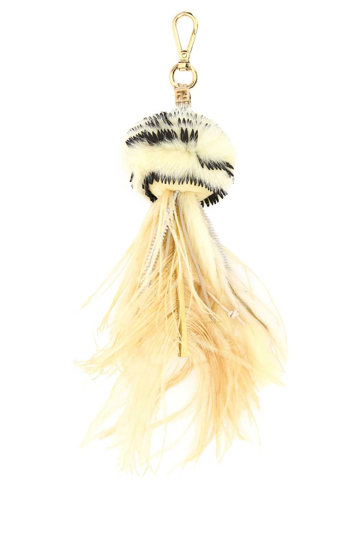 FENDI ACCESSORI For Women Exterior: 100% Leather Finishing: Golden metal