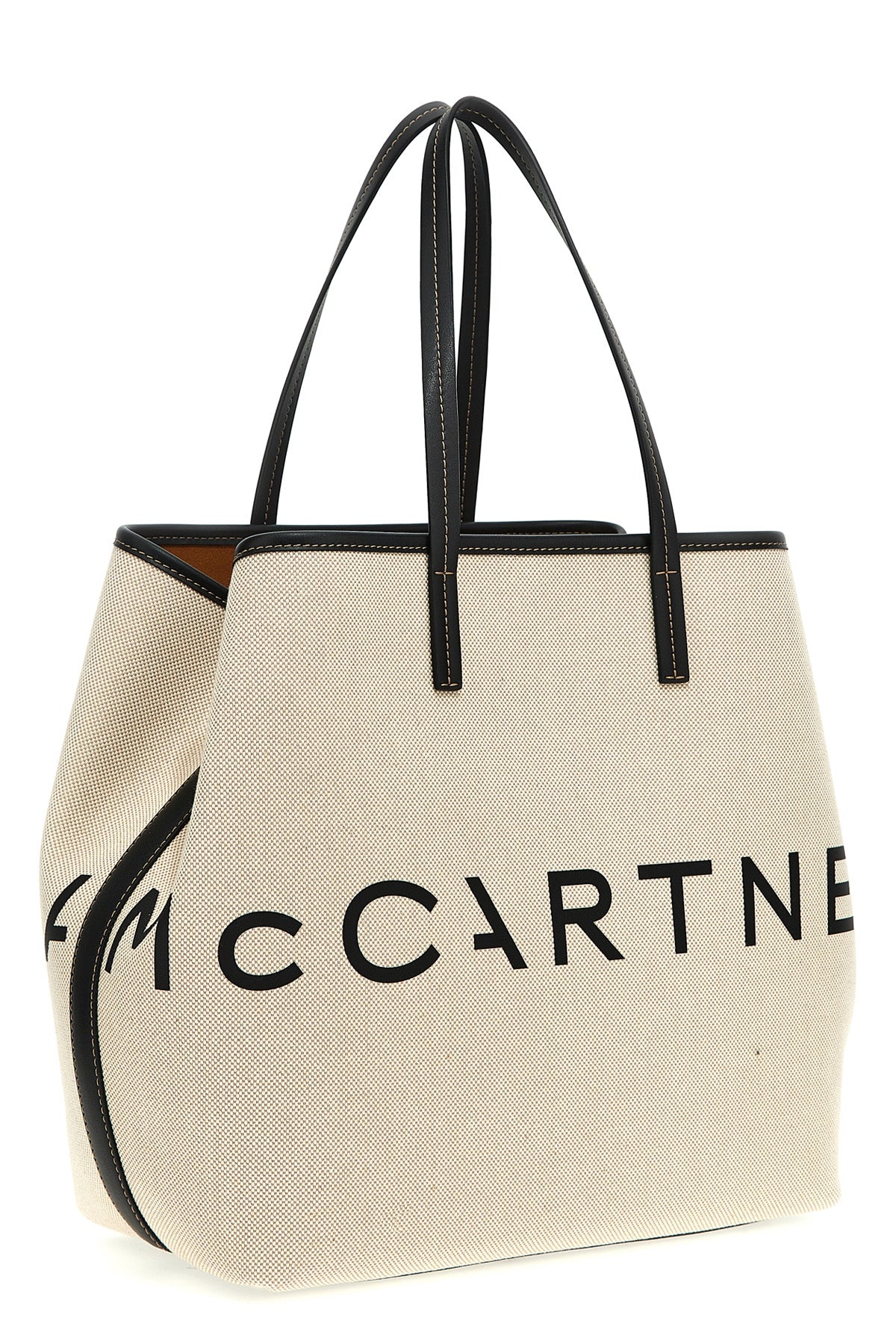 STELLA MCCARTNEY 'Logo' shopping bag For Women 56% cotton, 44% polyester