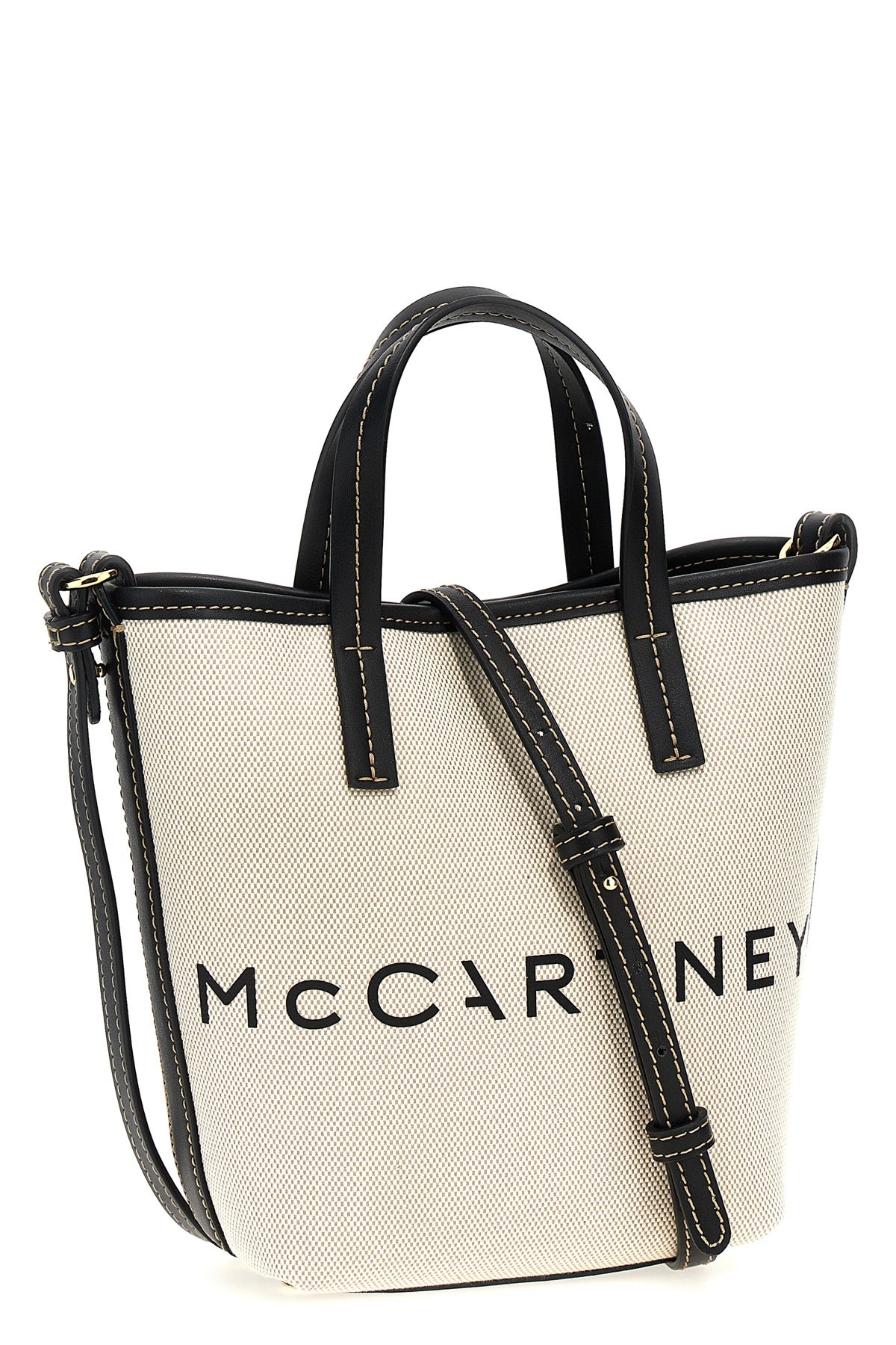 STELLA MCCARTNEY Logo shopping bag For Women 70% polyamid 30% polyurethane