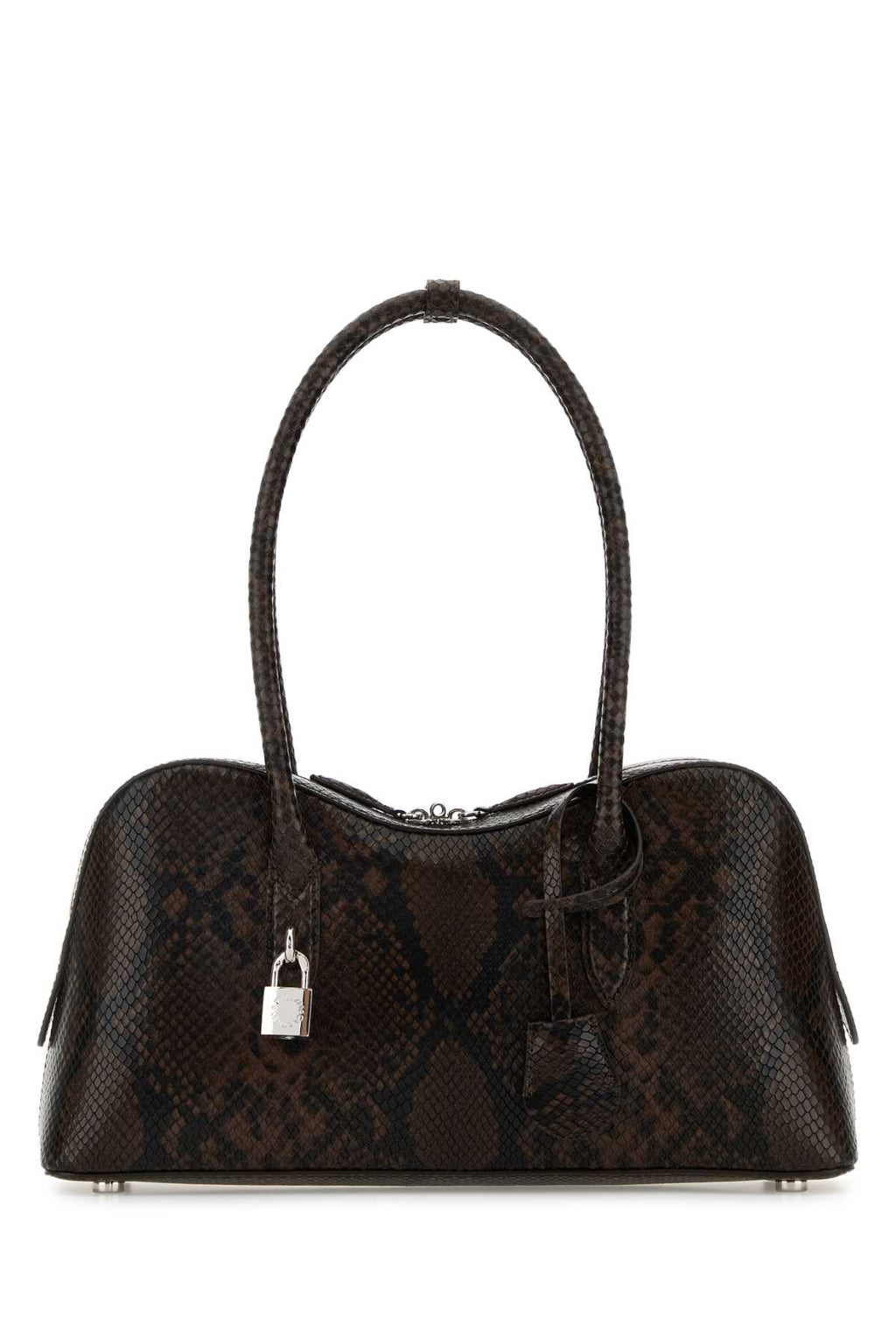 STELLA MCCARTNEY Stella Ryder Medium Bag Eco Micely Snake Alter Mat For Women F: 30% LYOCELL 70% TRUE HEMP T1: 100% POLYESTER T2: 100% POLYAMID