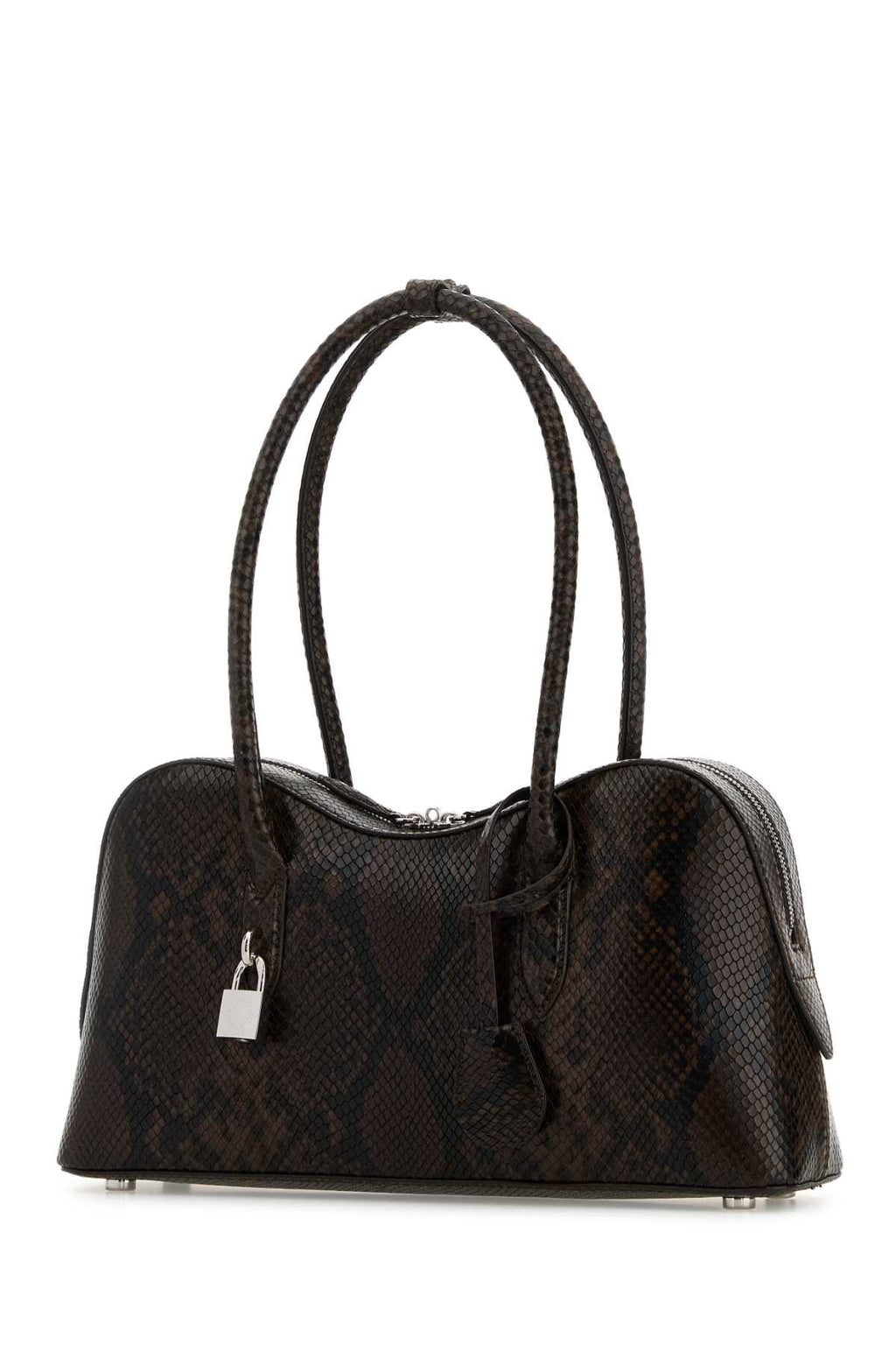 STELLA MCCARTNEY Stella Ryder Medium Bag Eco Micely Snake Alter Mat For Women F: 30% LYOCELL 70% TRUE HEMP T1: 100% POLYESTER T2: 100% POLYAMID