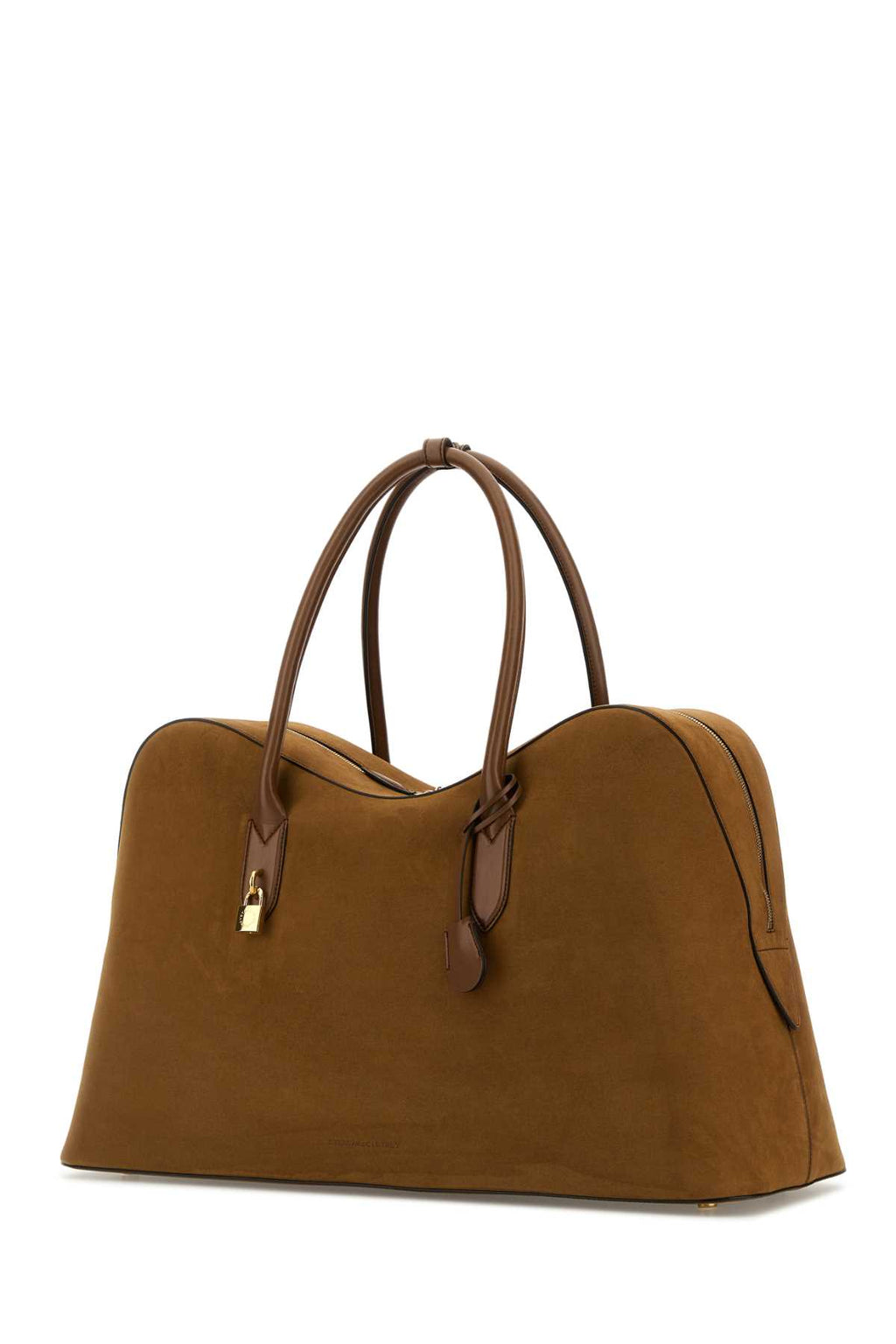 STELLA MCCARTNEY Extra Large Tote Alter Suede For Women Exterior: 100% Fabric Lining: 100% Fabric Finishing: Golden metal