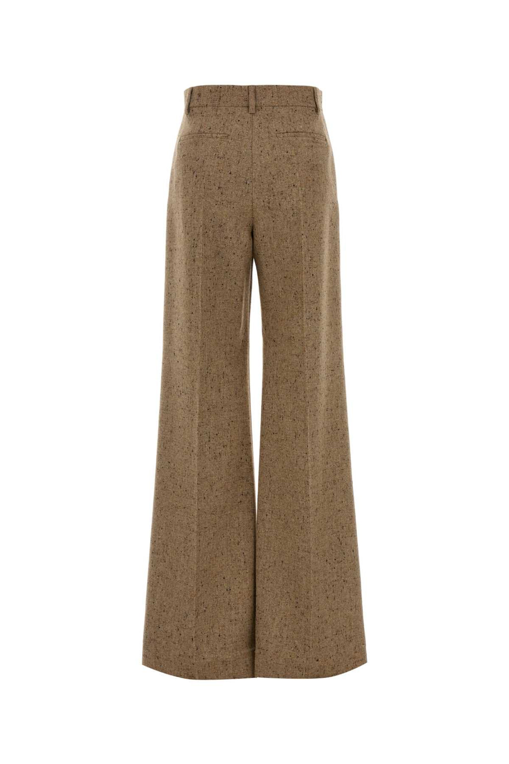 VALENTINO GARAVANI PANTALONE | GREY - BEIGE For Women Exterior: 100% Virgin wool