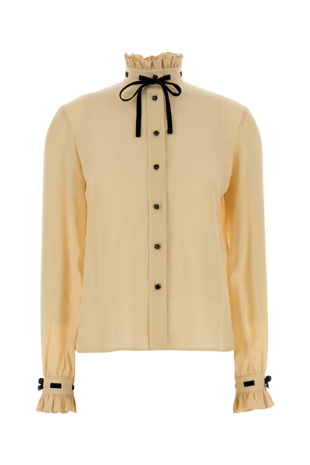 VALENTINO GARAVANI SHIRT | SOLID | CREPE DE For Women Exterior: 100% Silk
