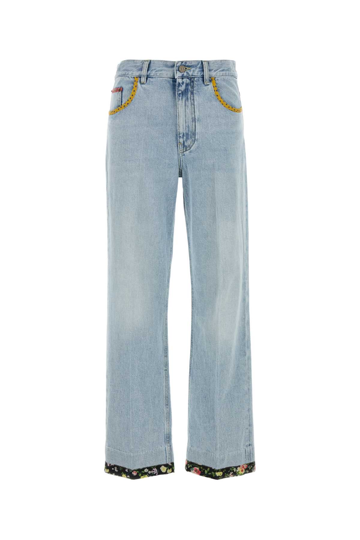 VALENTINO GARAVANI PANTALONE IN DENIM | SOLI For Women Exterior: 100% Cotton