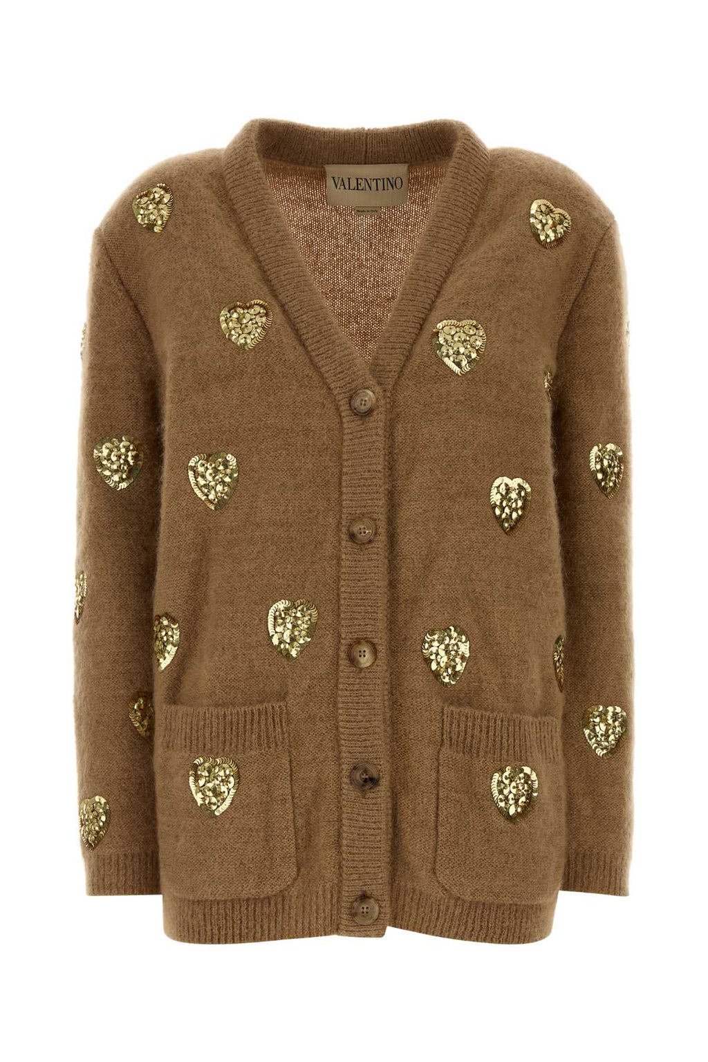 VALENTINO GARAVANI CARDIGAN | EMBROIDERIES | For Women Exterior: 49% Mohair 31% Wool 20% Nylon