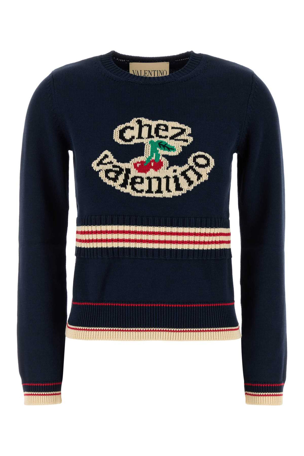 VALENTINO GARAVANI MAGLIA | SOLID | COTTON For Women Exterior: 100% Cotton
