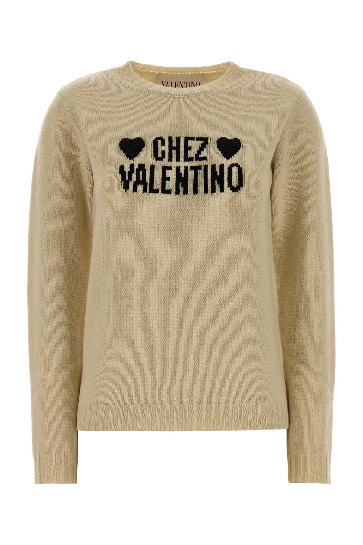 VALENTINO GARAVANI MAGLIA | EMBROIDERIES | W For Women Exterior: 100% Virgin wool