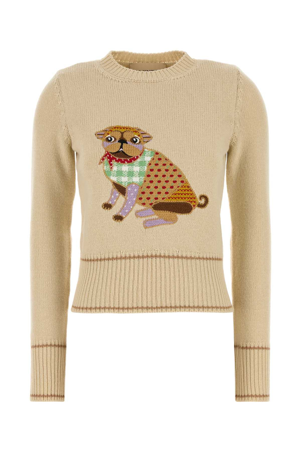 VALENTINO GARAVANI MAGLIA | EMBROIDERIES | W For Women Exterior: 100% Virgin wool