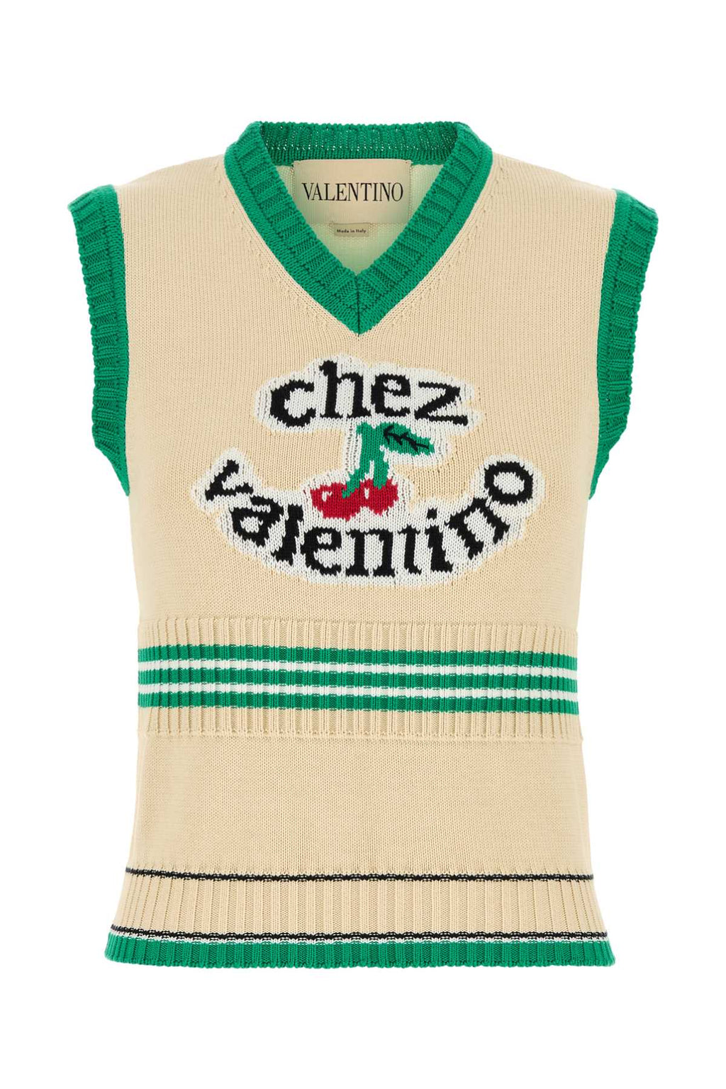 VALENTINO GARAVANI TOP / CANOTTA MAGLIA | SO For Women Exterior: 100% Cotton