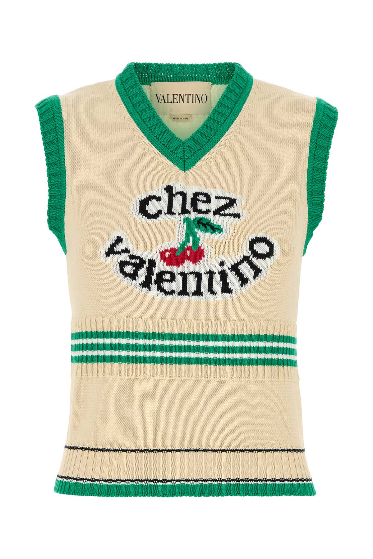 VALENTINO GARAVANI TOP / CANOTTA MAGLIA | SO For Women Exterior: 100% Cotton