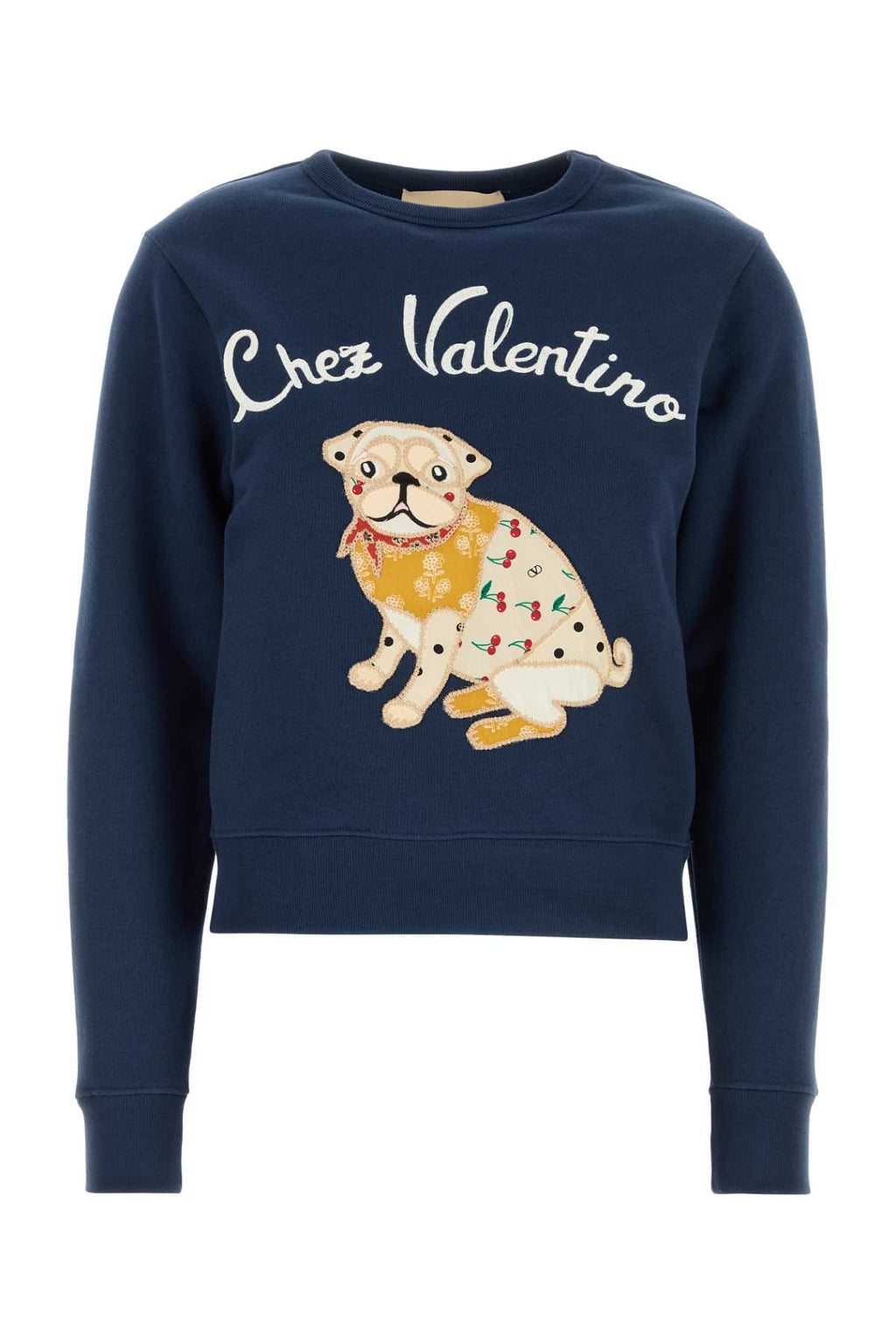 VALENTINO GARAVANI JERSEY FELPA | SOLID | CO For Women CO100%
