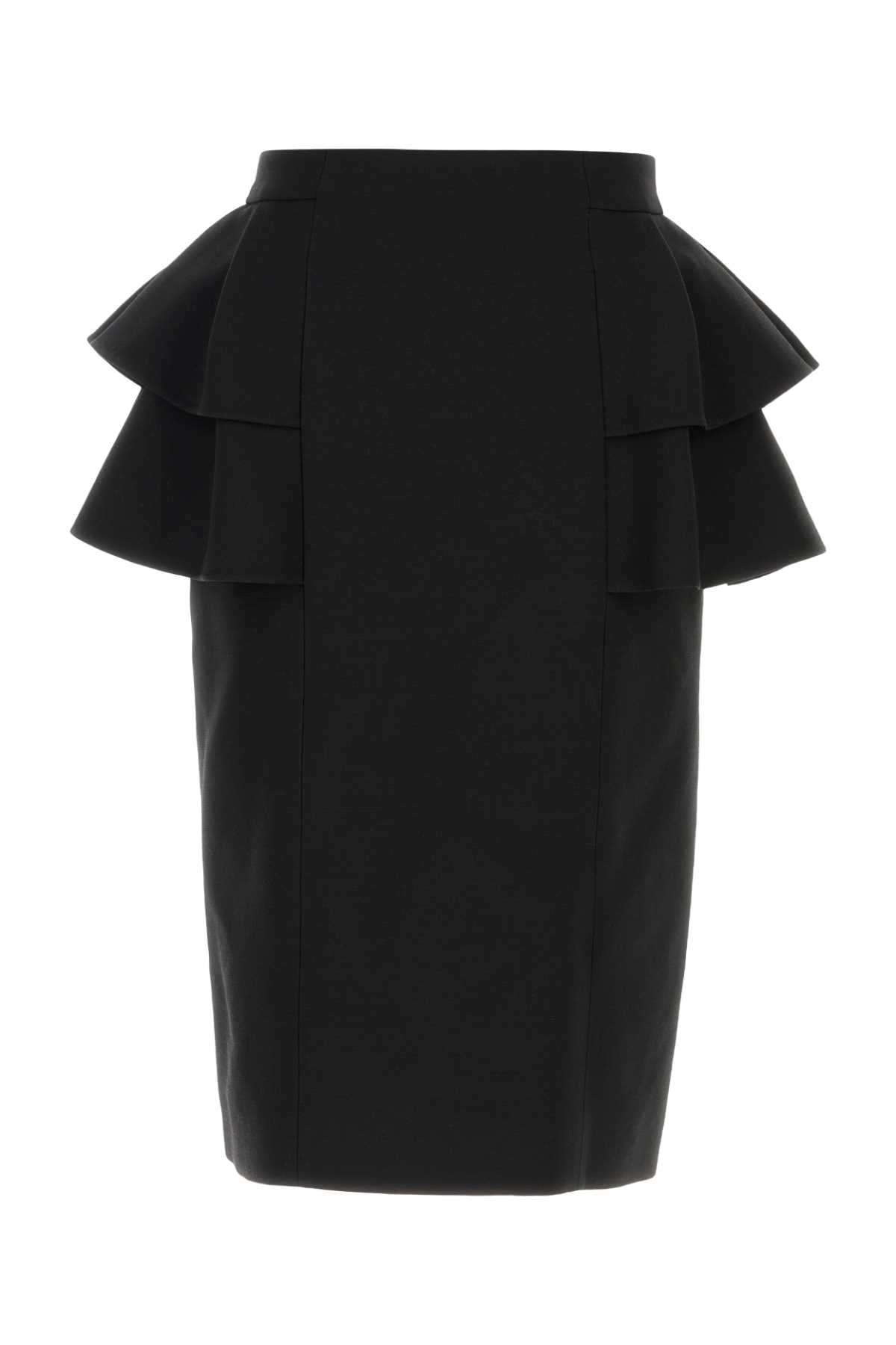 VALENTINO GARAVANI SKIRT | SOLID | CREPE COU For Women SE035%WV065%