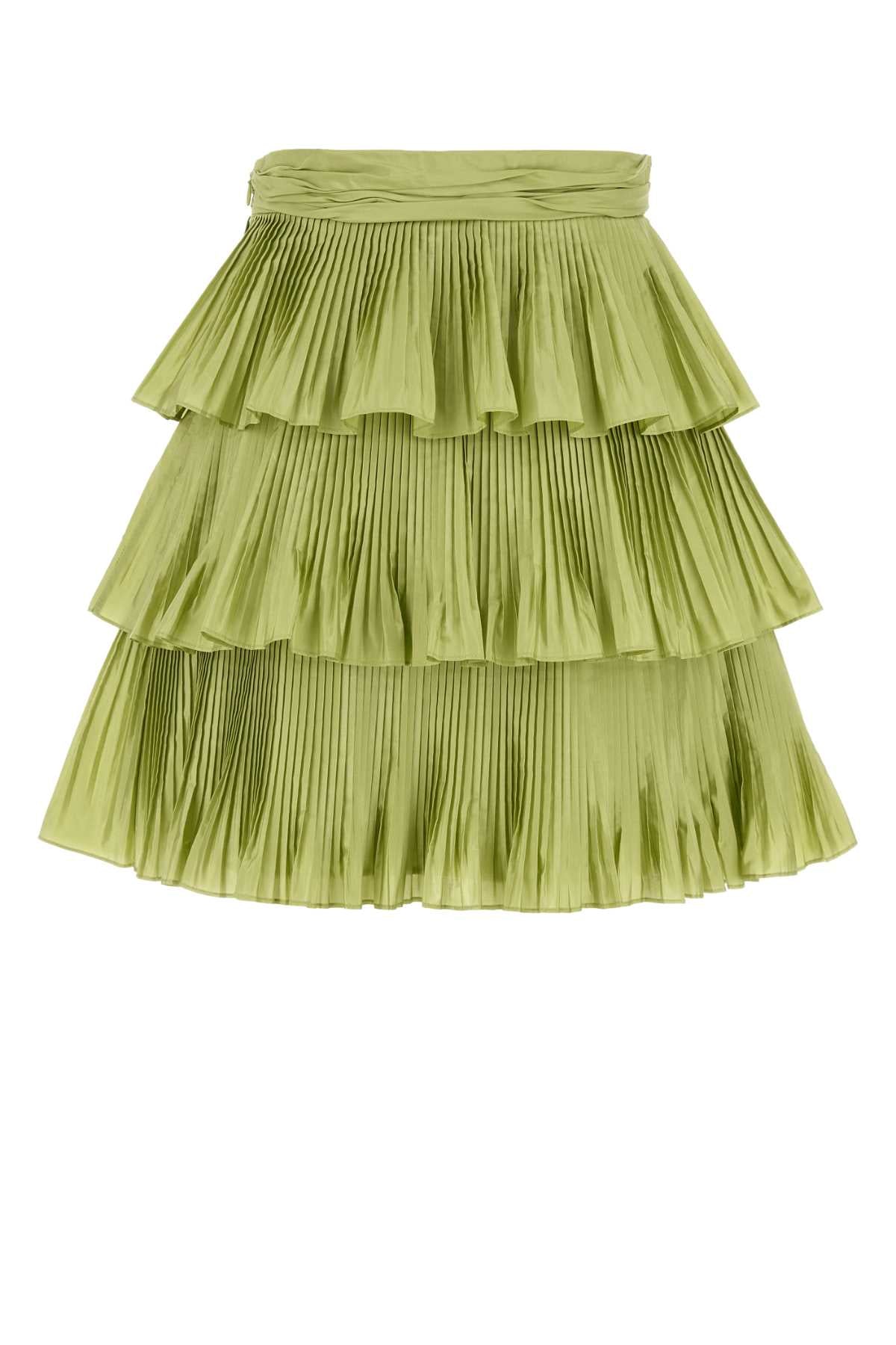 VALENTINO GARAVANI SKIRT | SOLID | TAFFETAS For Women Exterior: 100% Silk