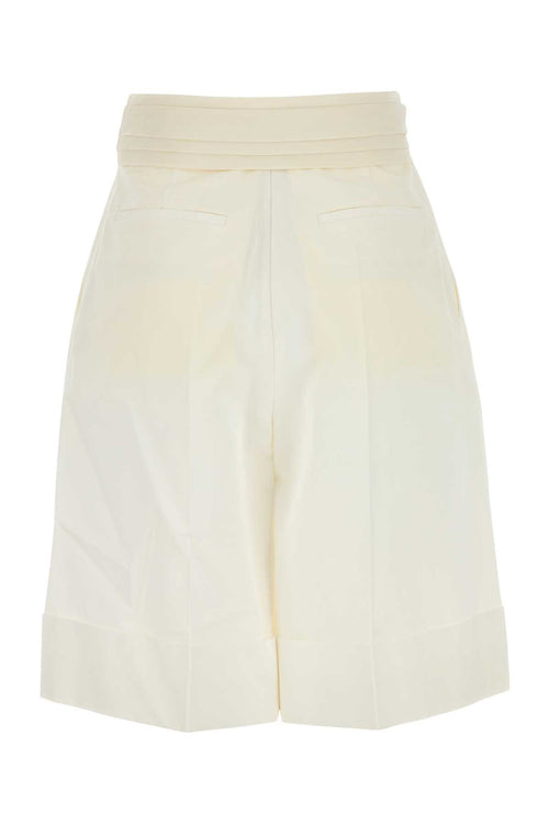 VALENTINO GARAVANI BERMUDA | SOLID | DIAGONA For Women Exterior: 79% Cotton 21% Linen