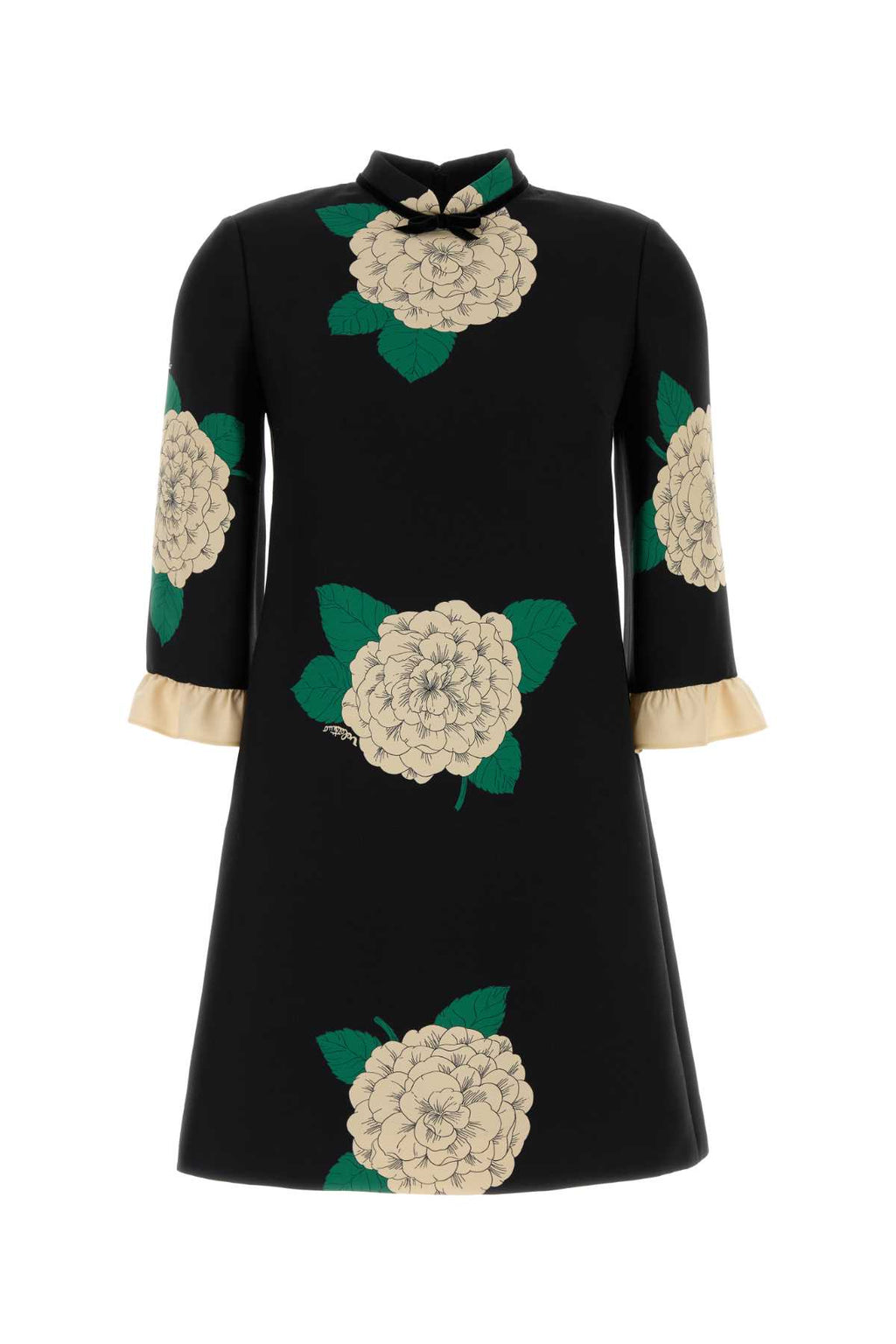 VALENTINO GARAVANI DRESS | PATTERN | CREPE C For Women Exterior: 65% Virgin wool 35% Silk Lining: 100% Silk